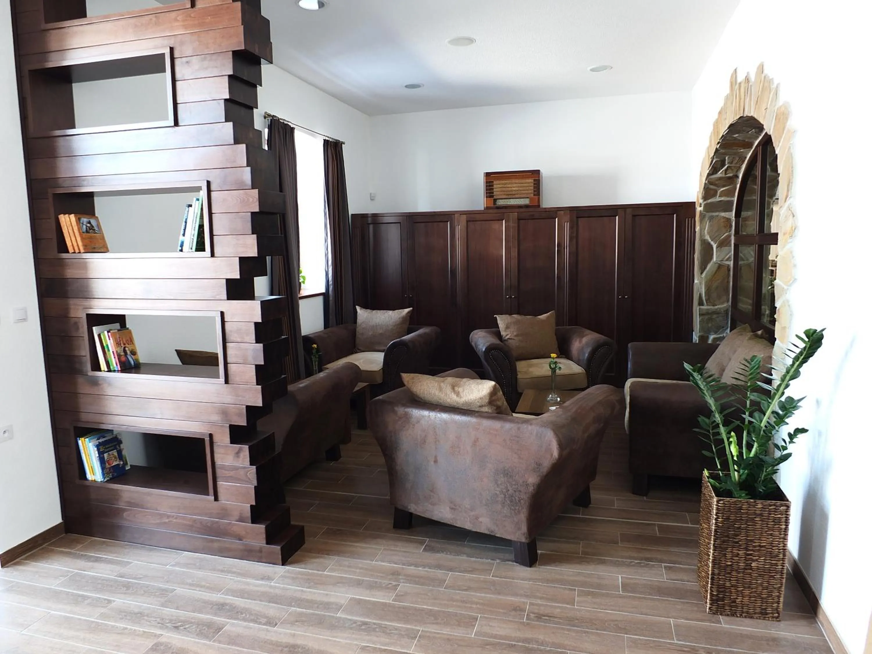 Lobby or reception in Rezort Masarykov dvor