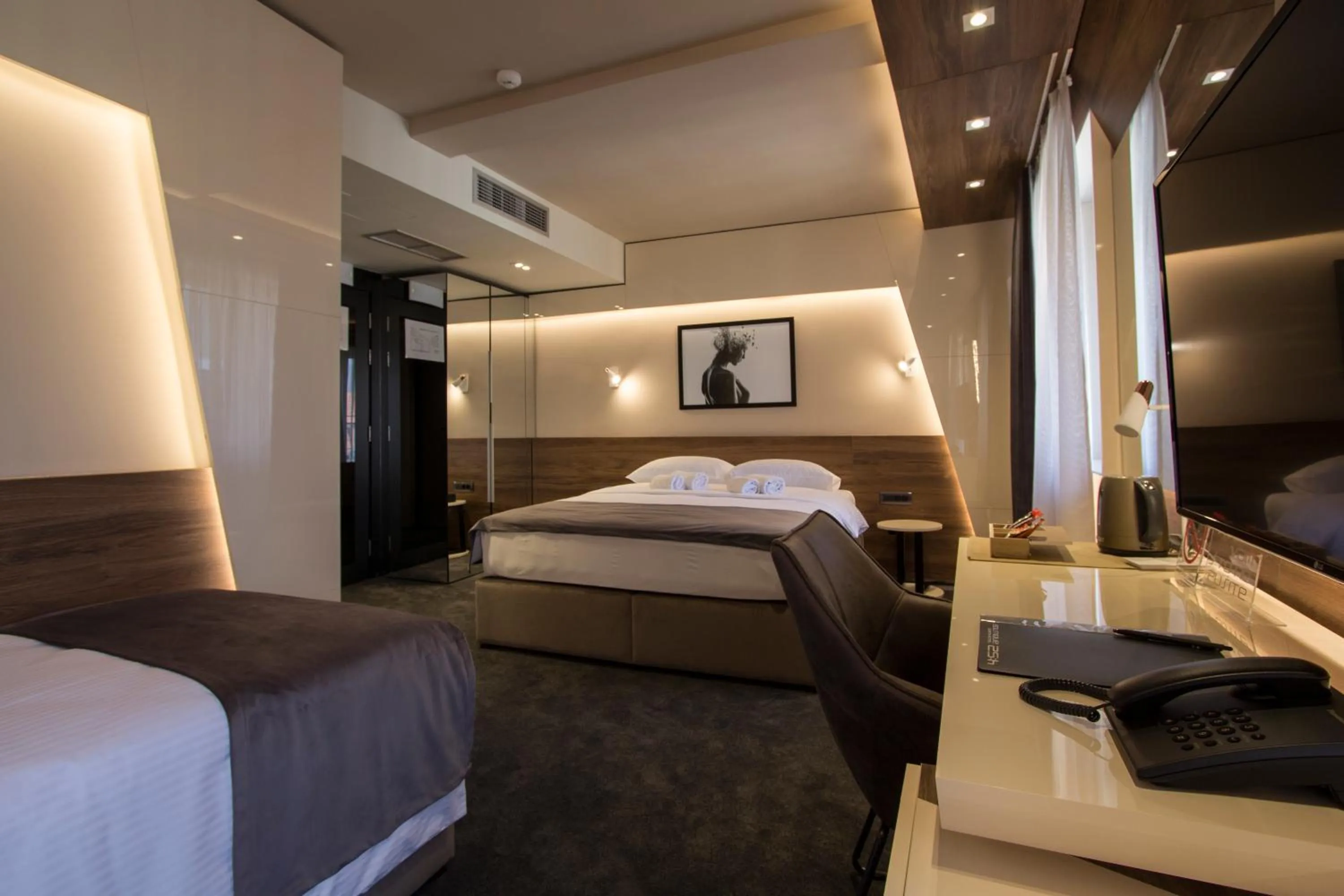 Bed in BOUTIQUE 25h by Eva stay 018