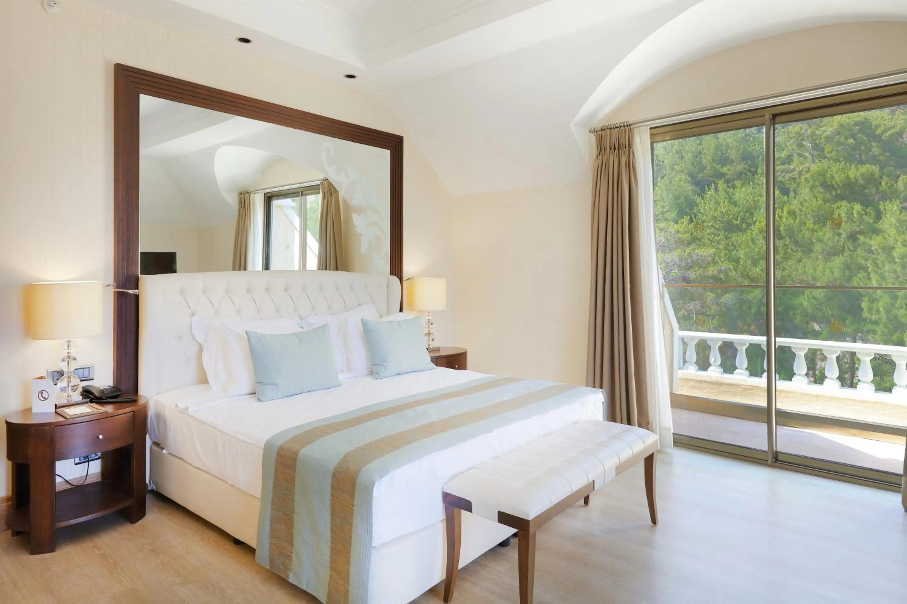 Bed in Juju Premier Palace Hotel-Ultra All Inclusive