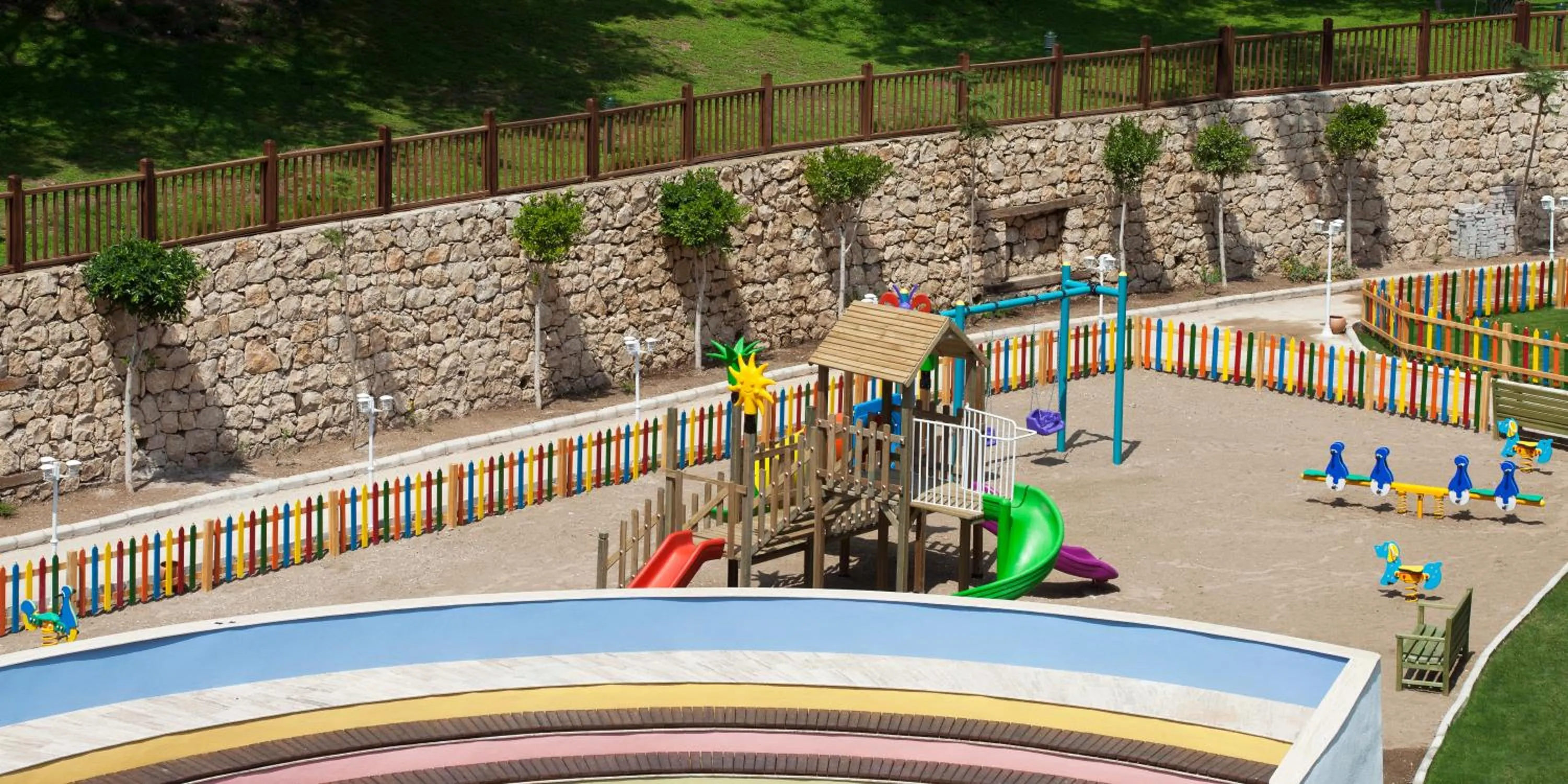 Children play ground in Juju Premier Palace Hotel