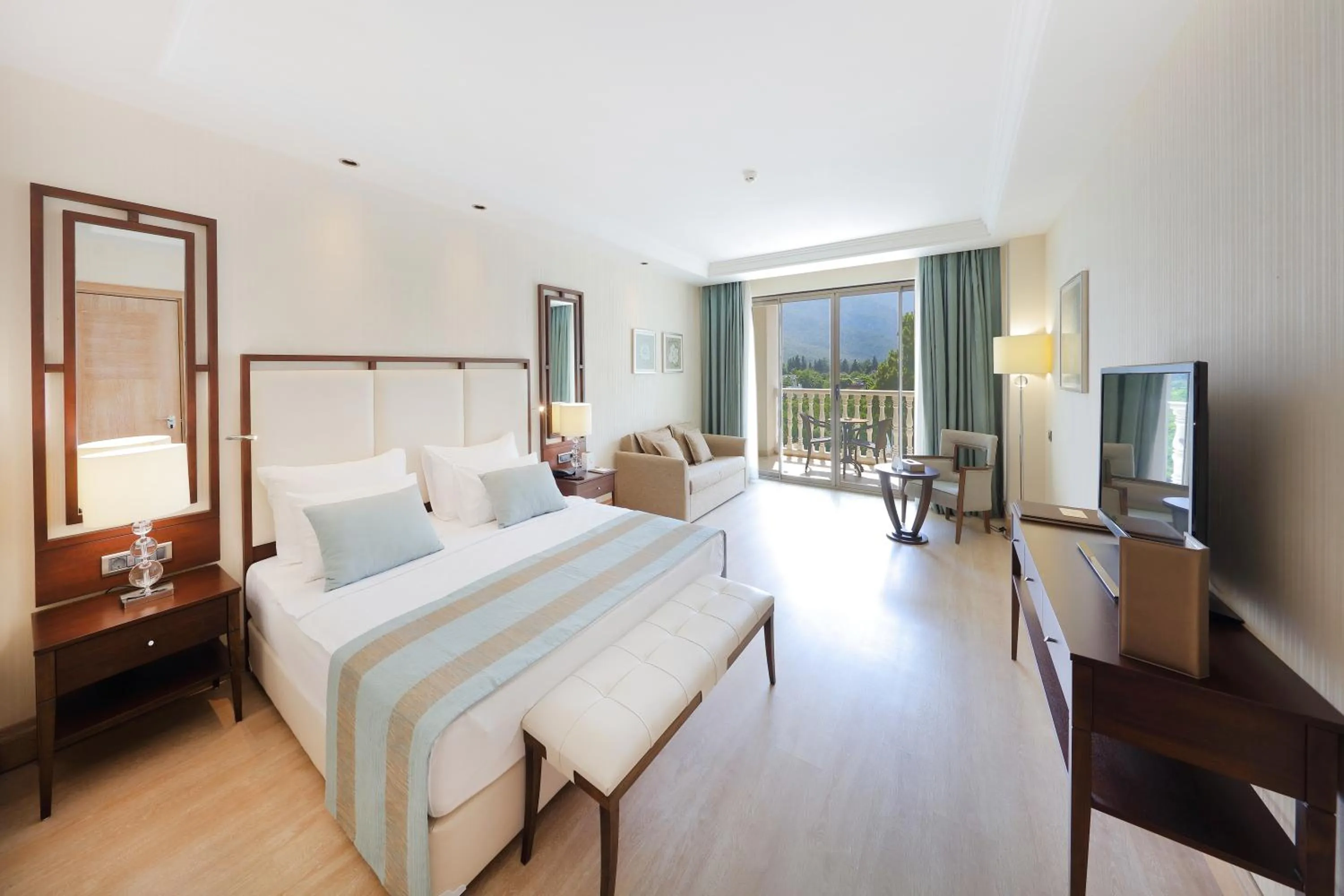 Bed in Juju Premier Palace Hotel-Ultra All Inclusive