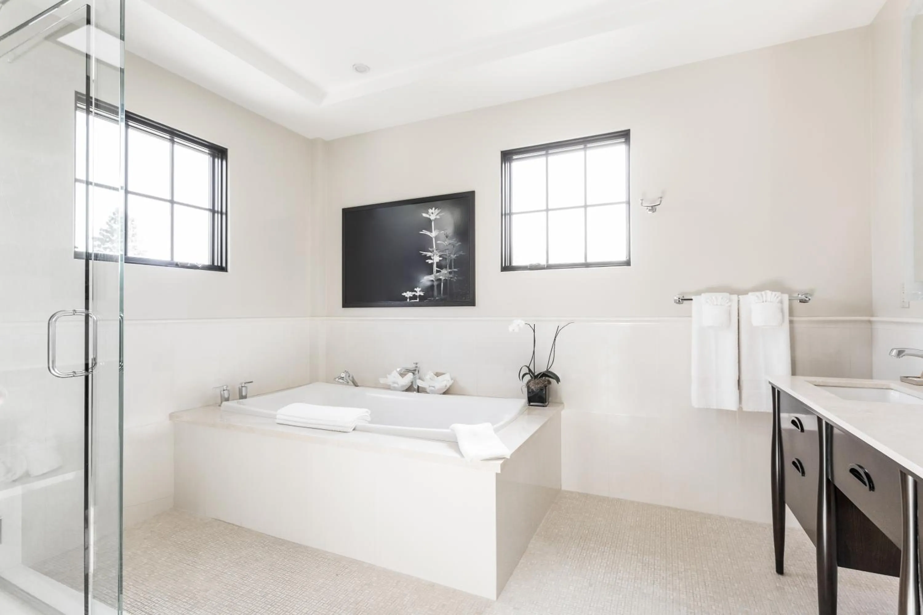 Bathroom in Montecito Inn