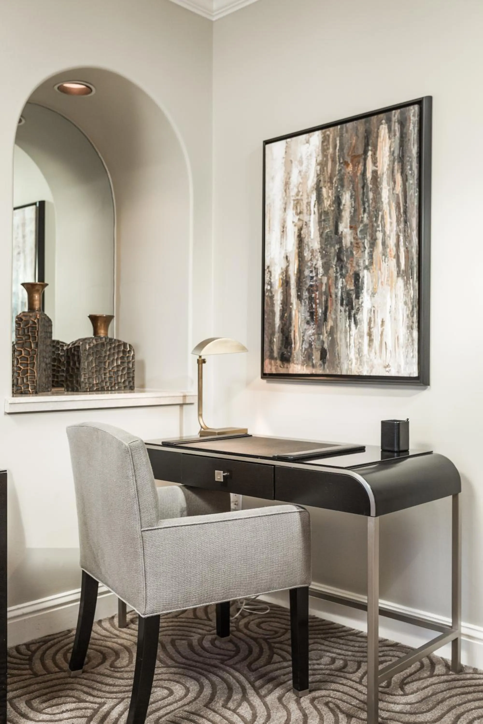 Seating area in Montecito Inn