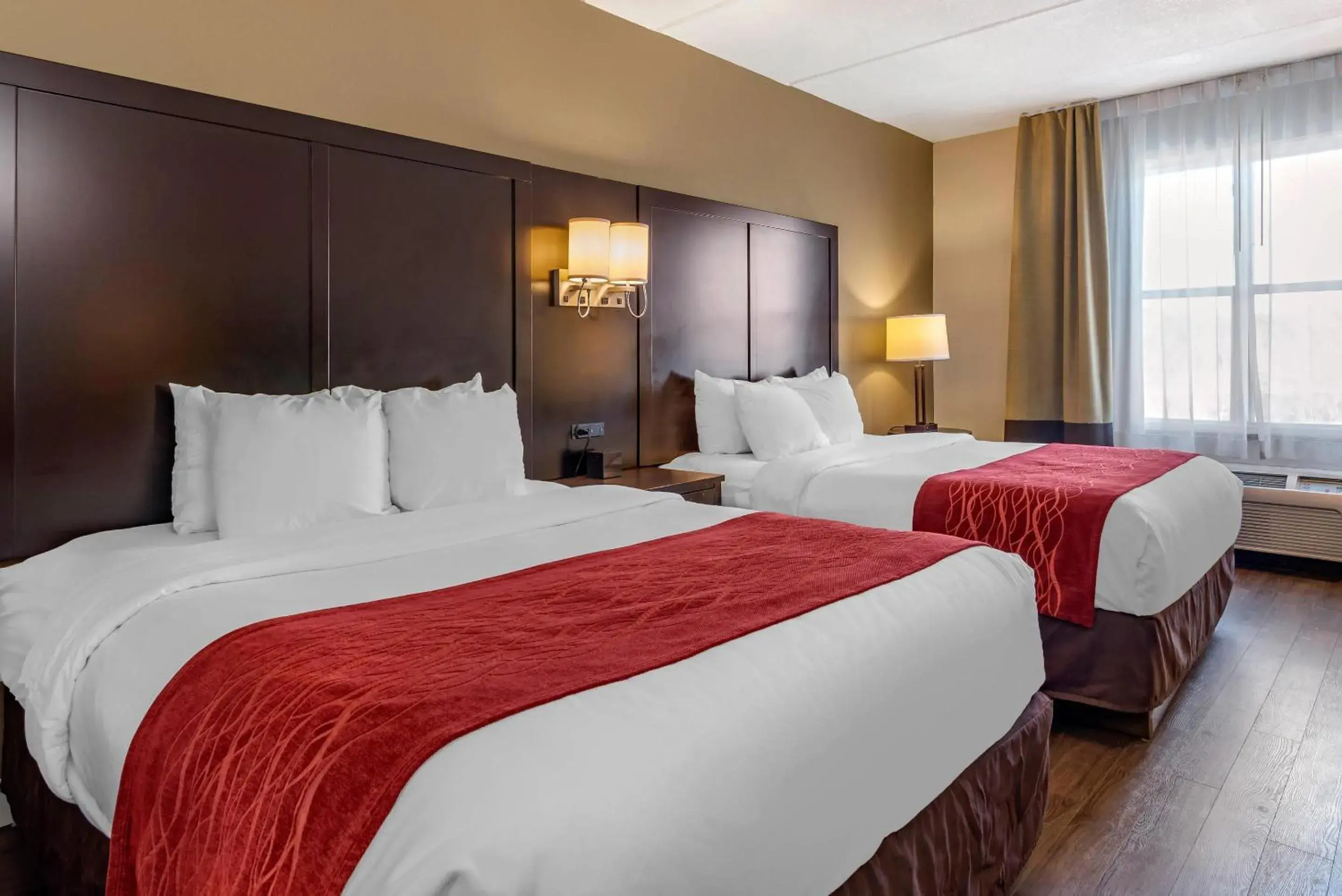 Queen Room with Two Queen Beds - Accessible/Non-Smoking in Comfort Inn & Suites near Six Flags Queen Room with Two Queen Beds - Accessible/Non-Smoking in Comfort Inn & Suites near Six Flags