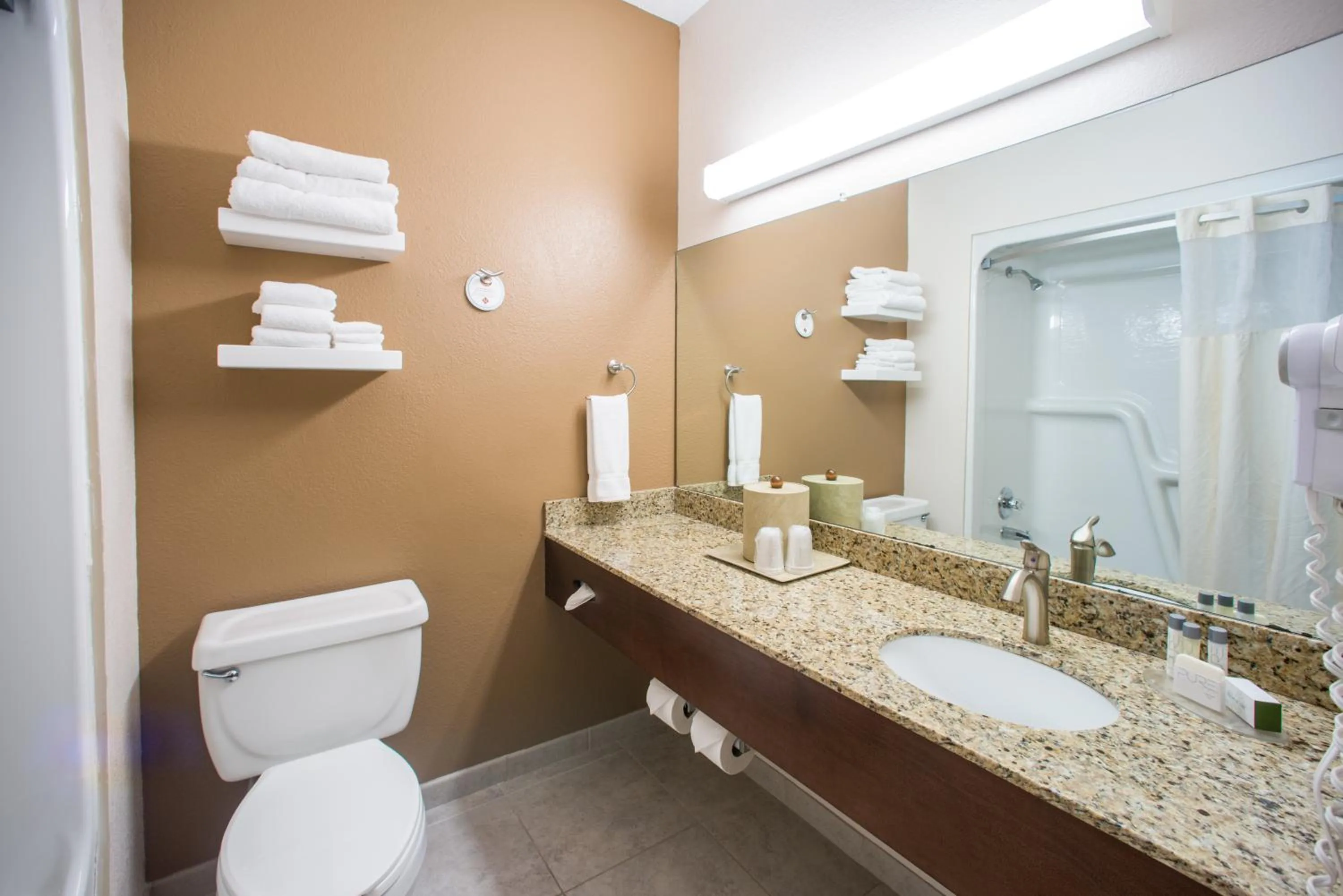 Toilet in Northfield Inn Suites and Conference Center