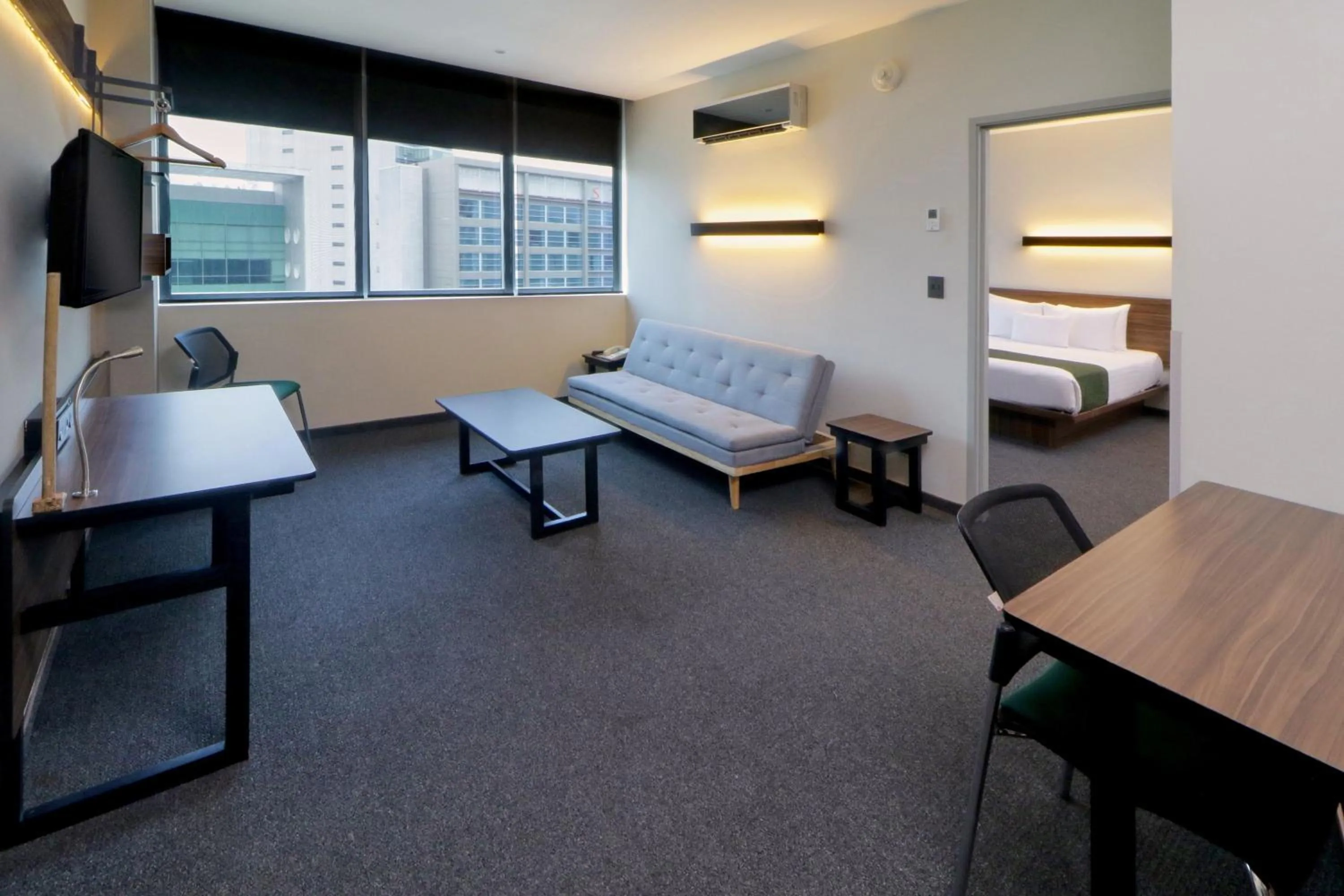 Bedroom in City Express Suites by Marriott Ciudad de México Santa Fe