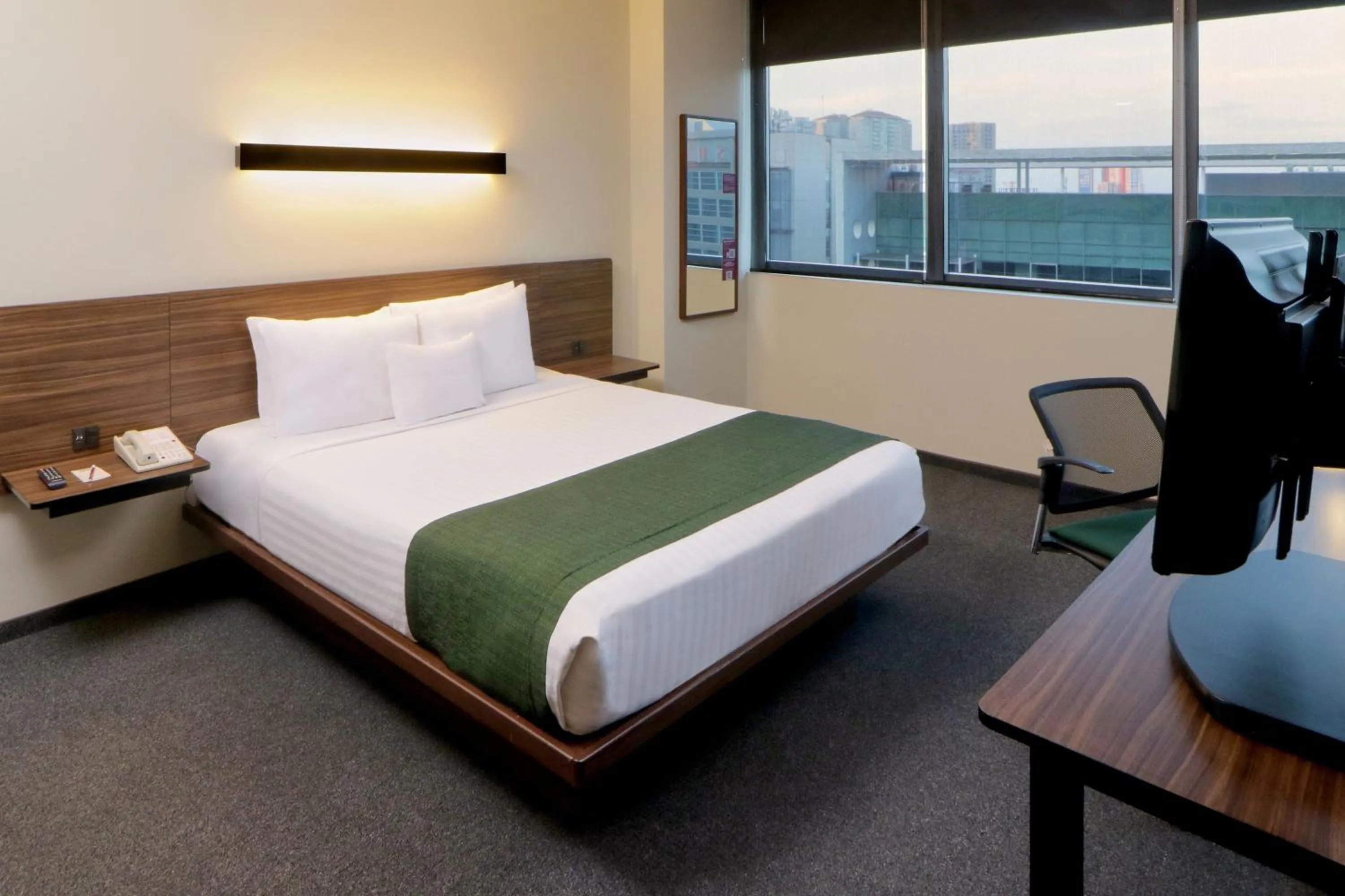 Bedroom in City Express Suites by Marriott Ciudad de México Santa Fe