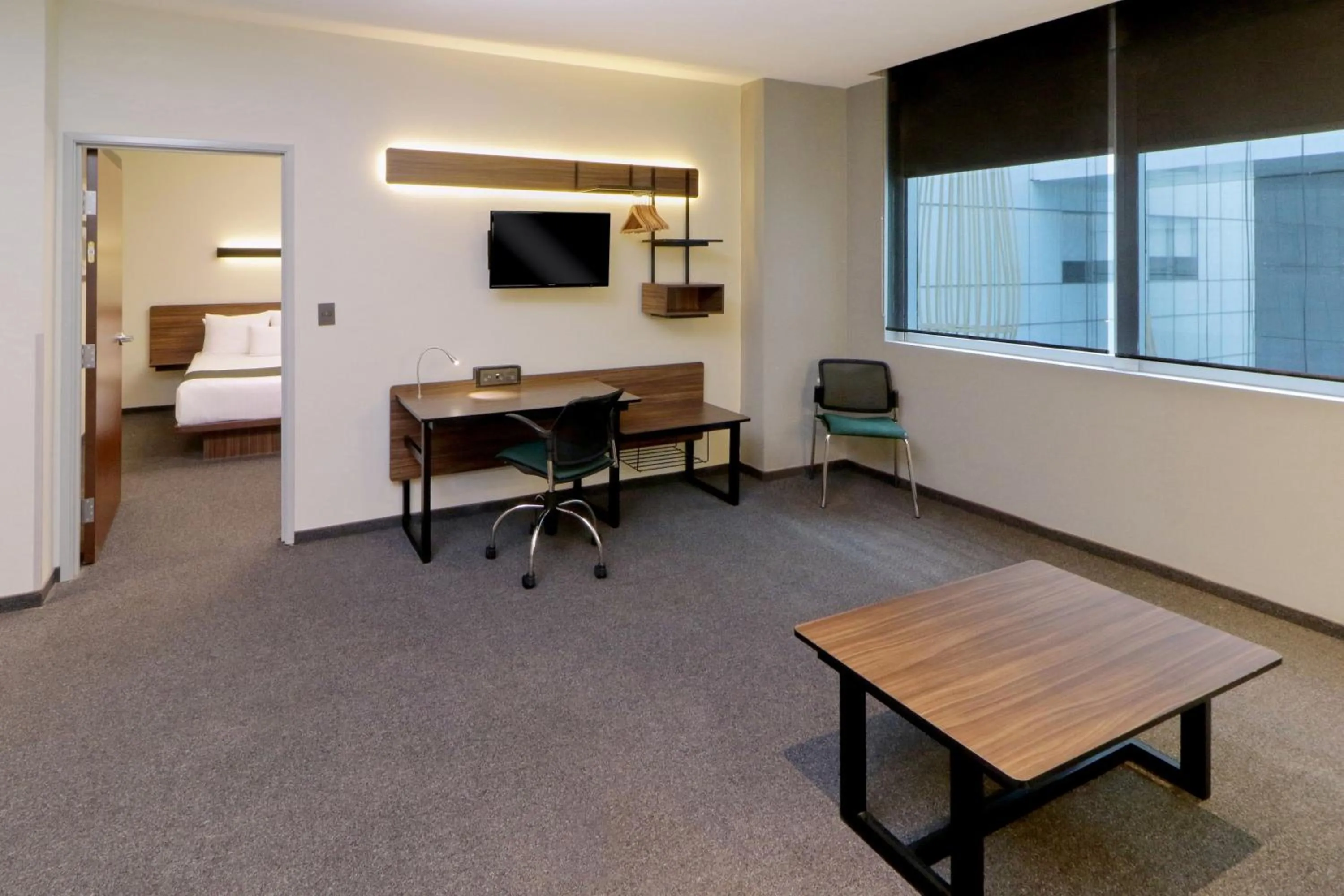 Bedroom in City Express Suites by Marriott Ciudad de México Santa Fe