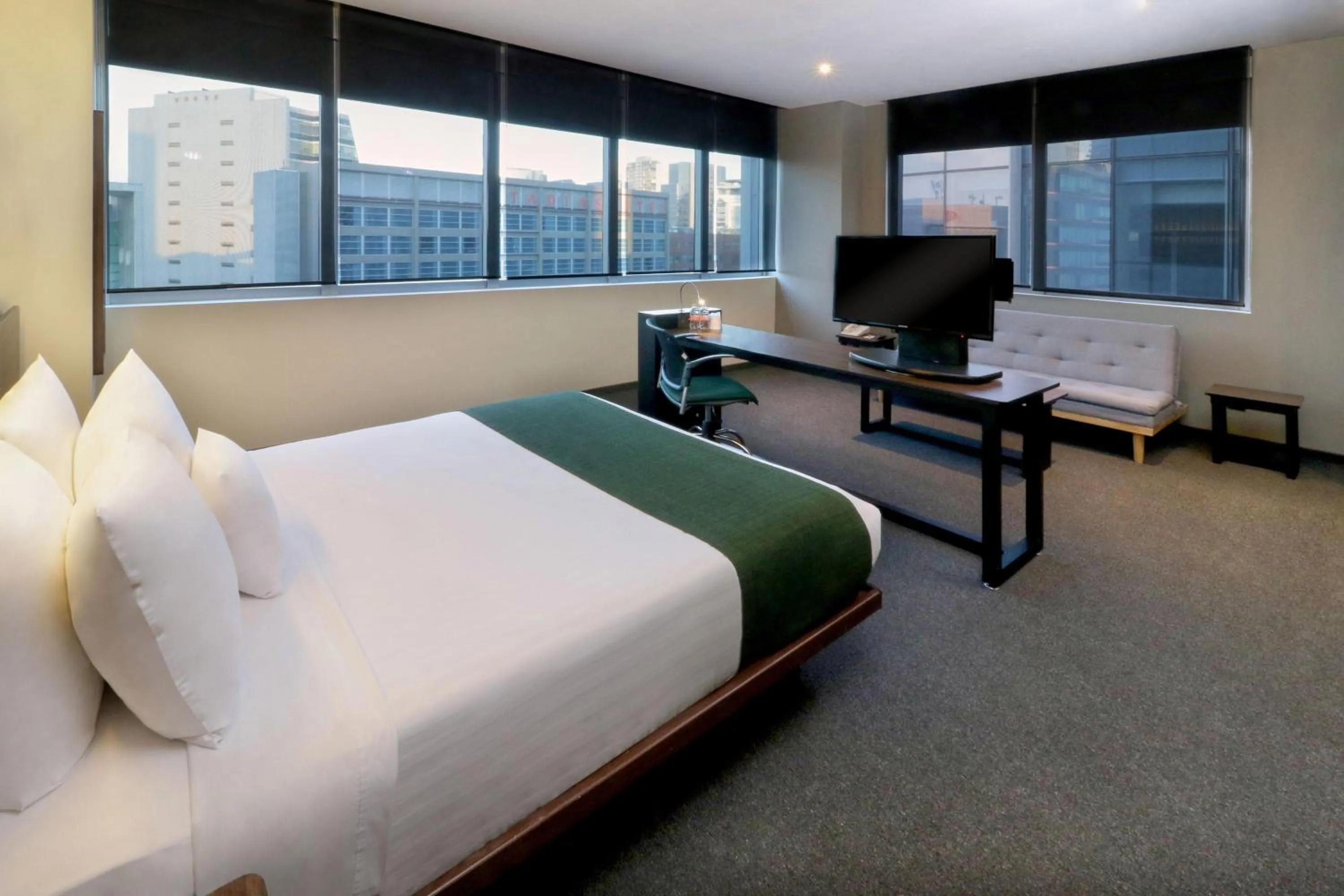 Bedroom in City Express Suites by Marriott Ciudad de México Santa Fe