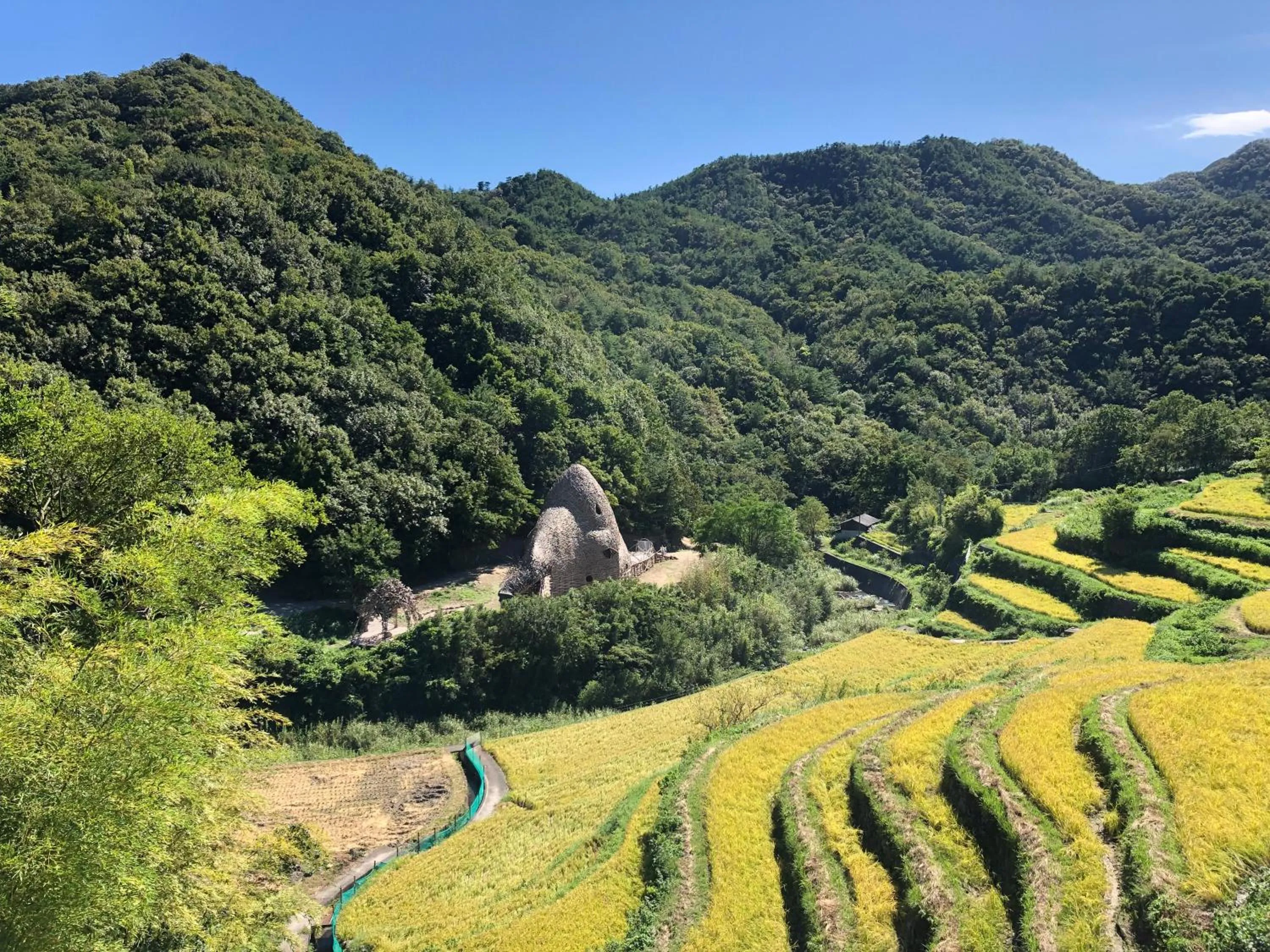 Natural landscape in villa chillon