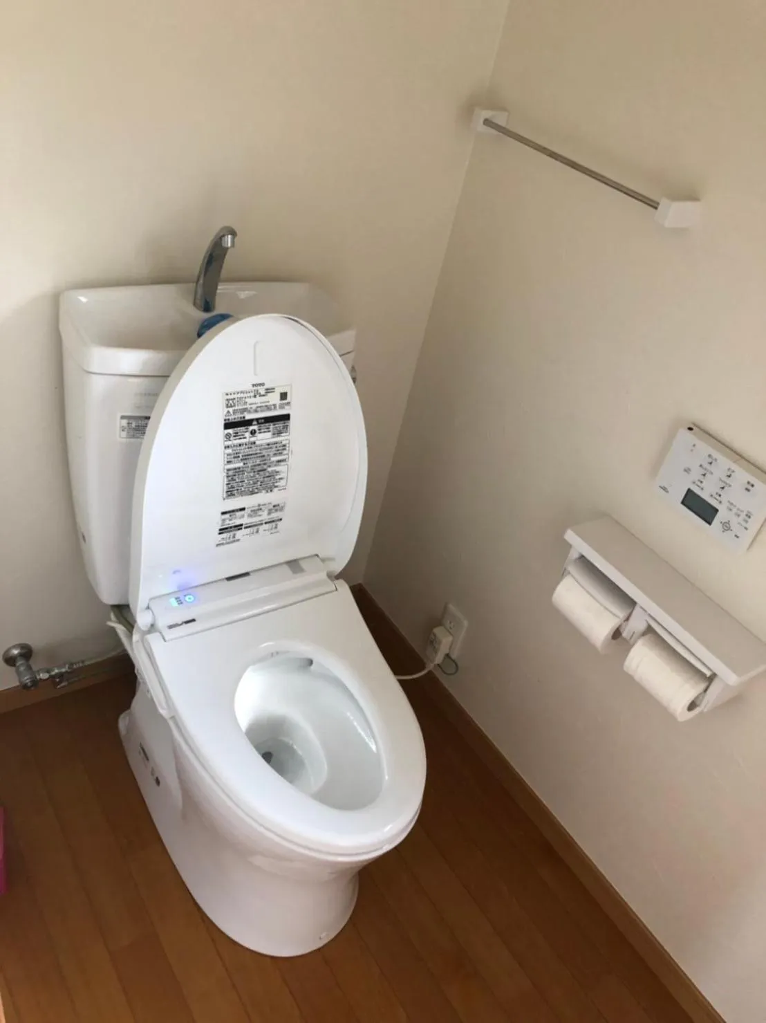 Toilet in villa chillon