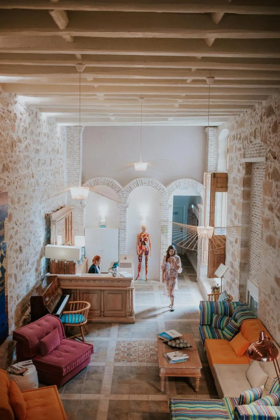 Lobby or reception in Thalassa Boutique Hotel