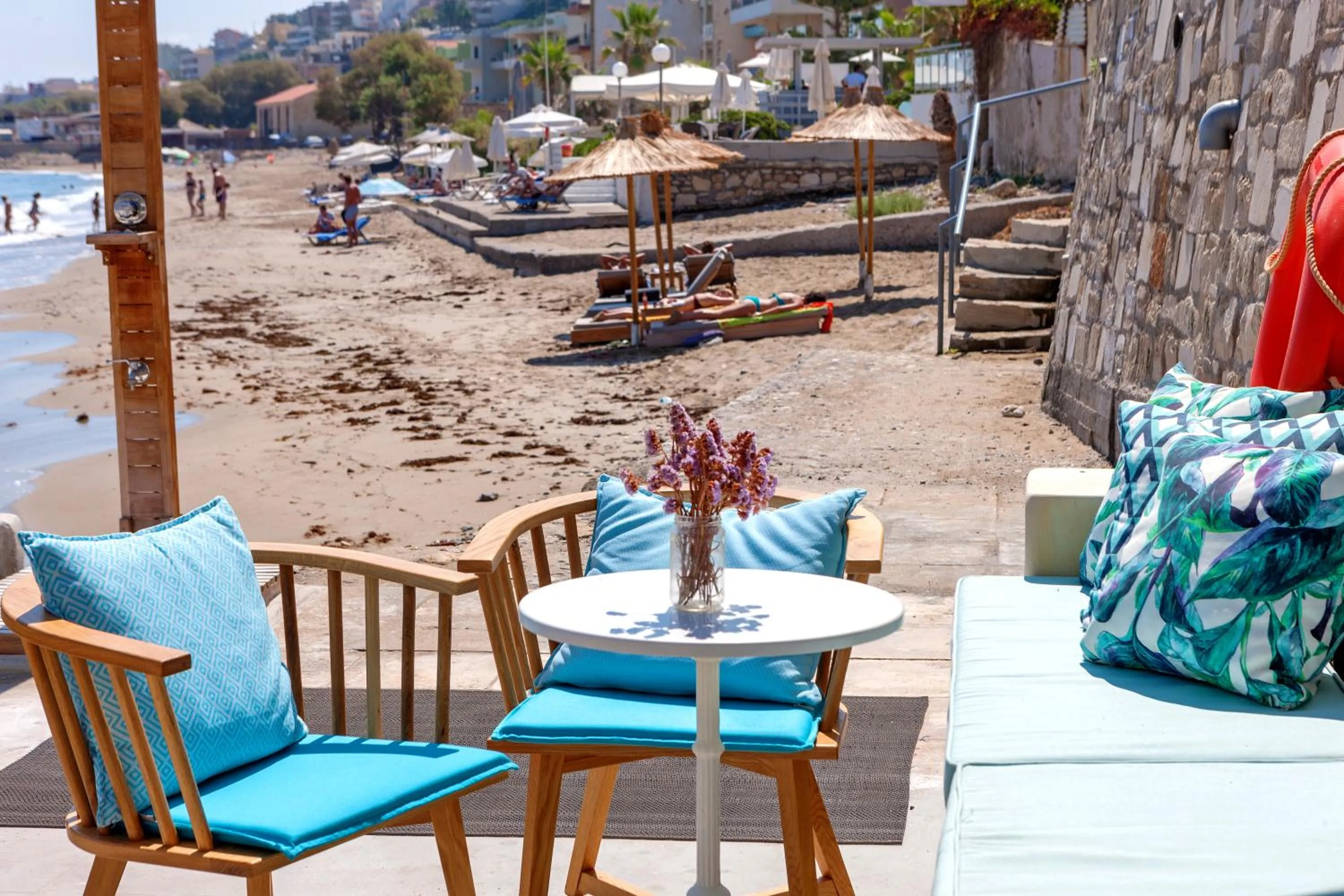 Beach in Thalassa Boutique Hotel
