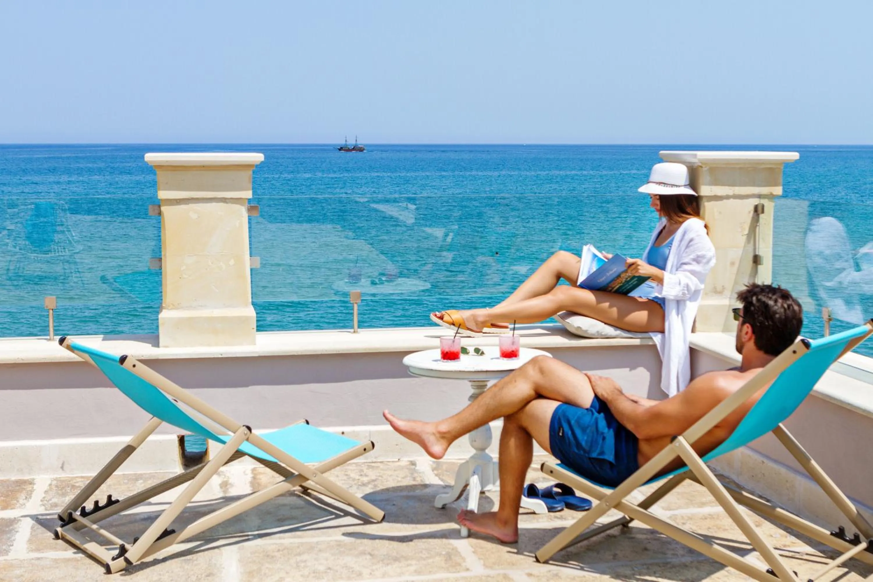 Balcony/Terrace in Thalassa Boutique Hotel