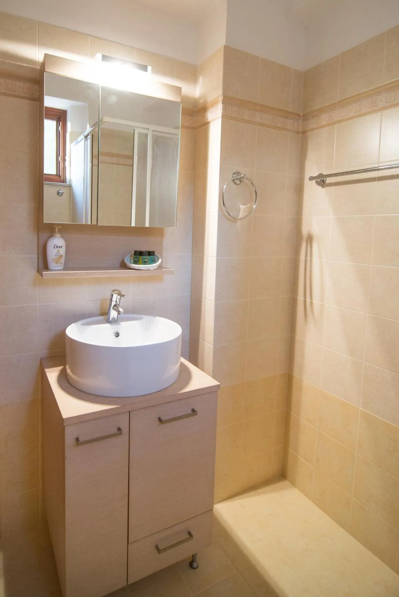 Bathroom in Vathi Hotel Apartment Hotel