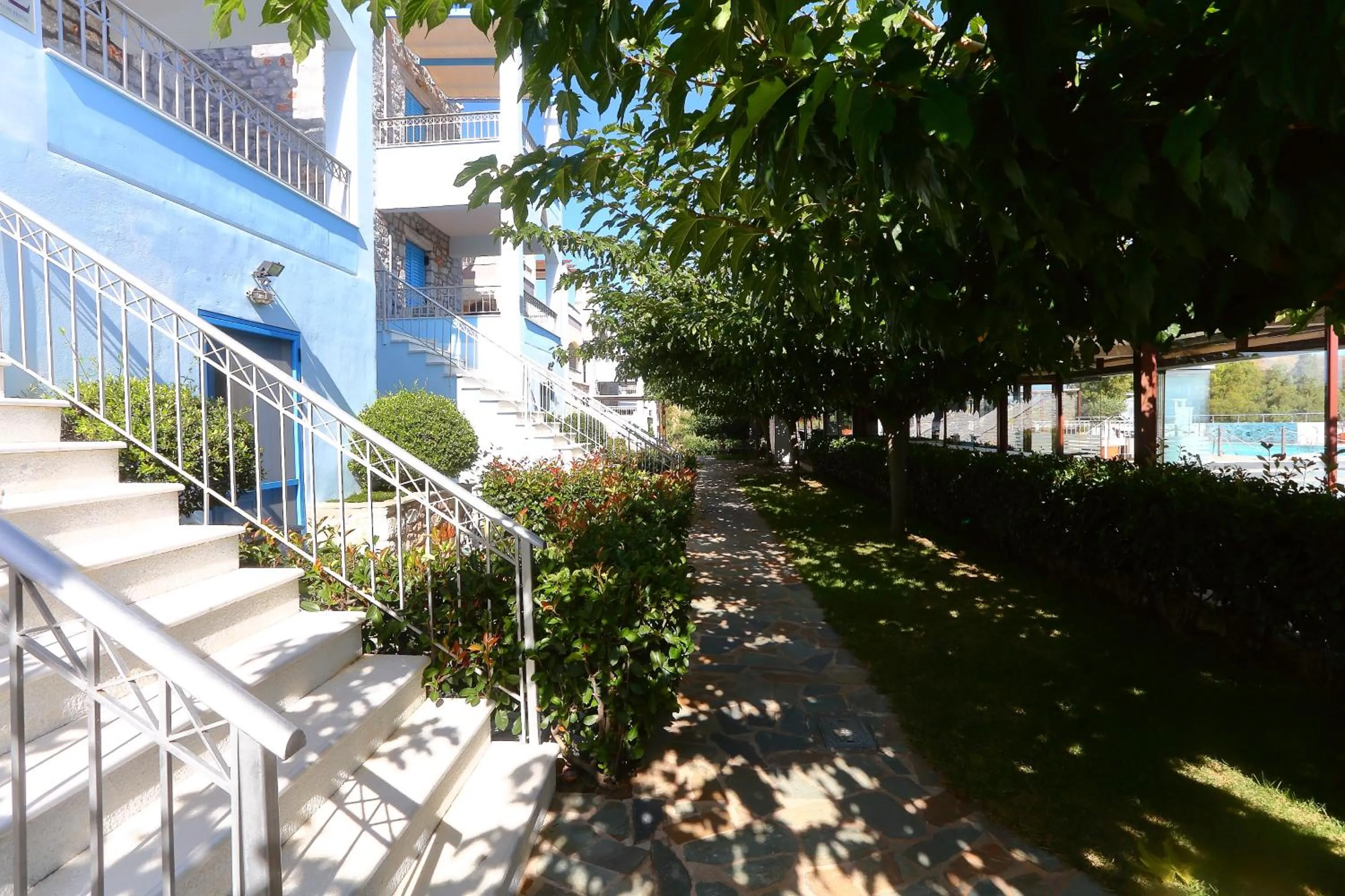 Property building in Vathi Hotel Apartment Hotel