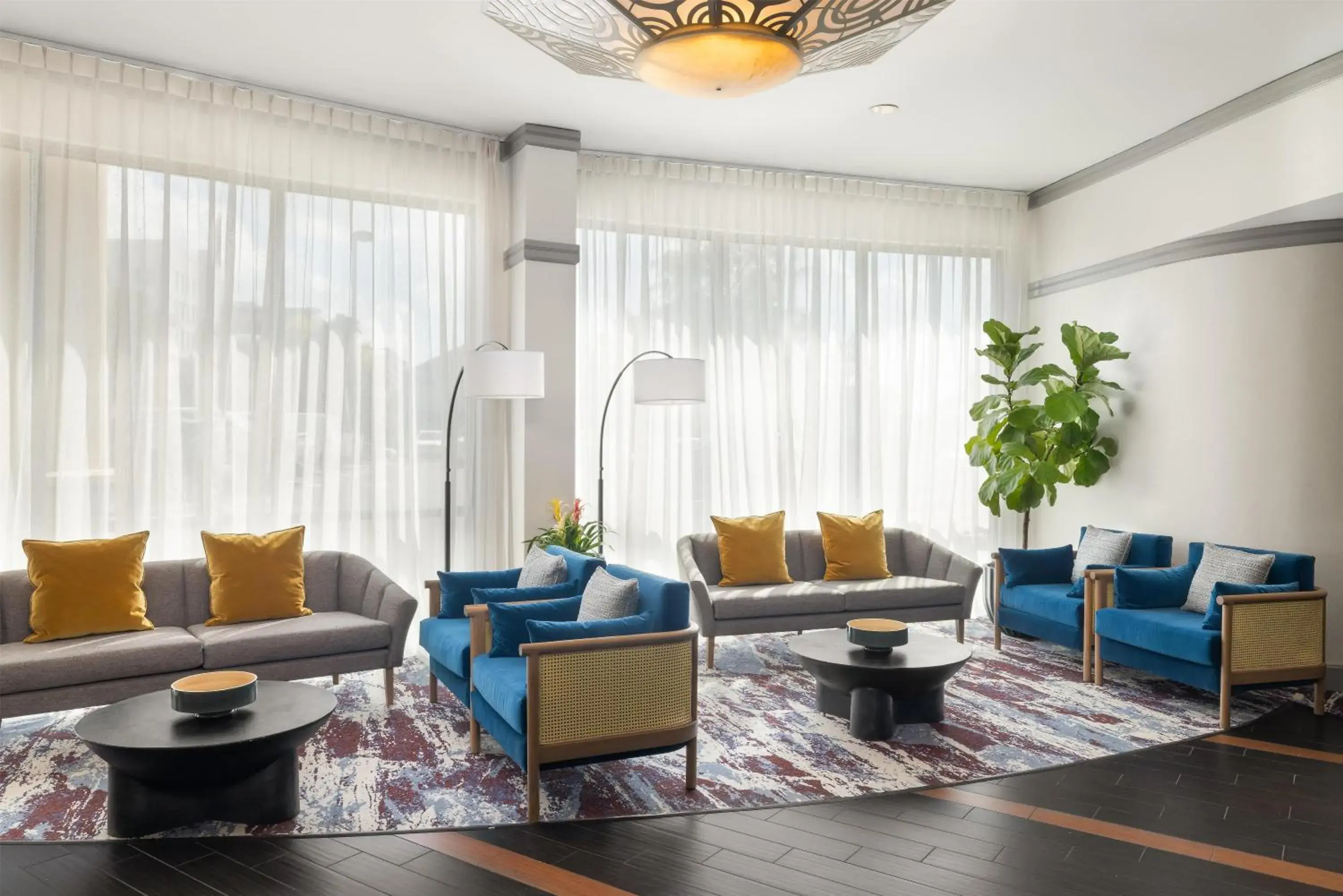 Lobby or reception in Hampton Inn & Suites Baton Rouge Downtown Lobby or reception in Hampton Inn & Suites Baton Rouge Downtown