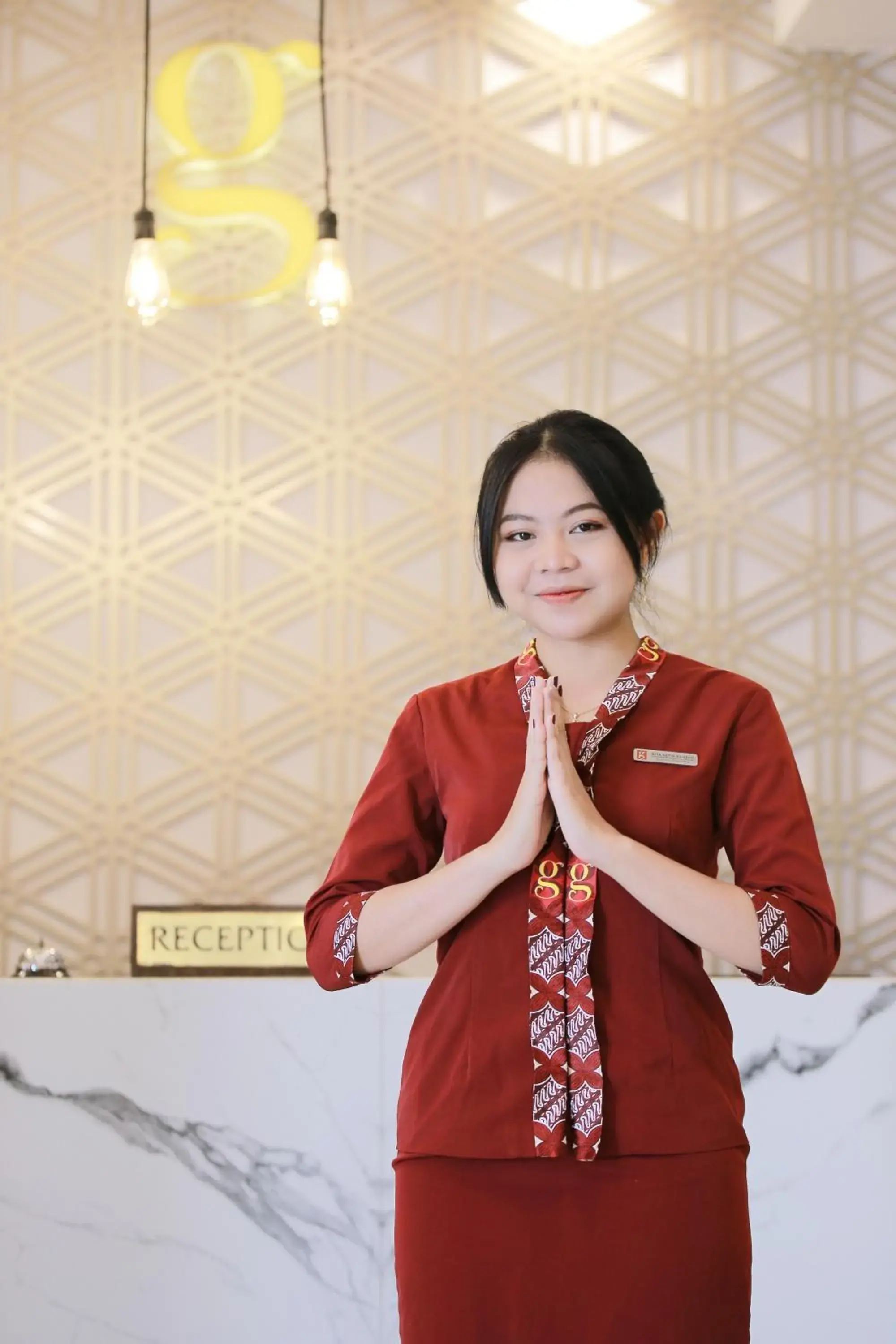 Bed in Hotel Gunawangsa Manyar Bed in Hotel Gunawangsa Manyar