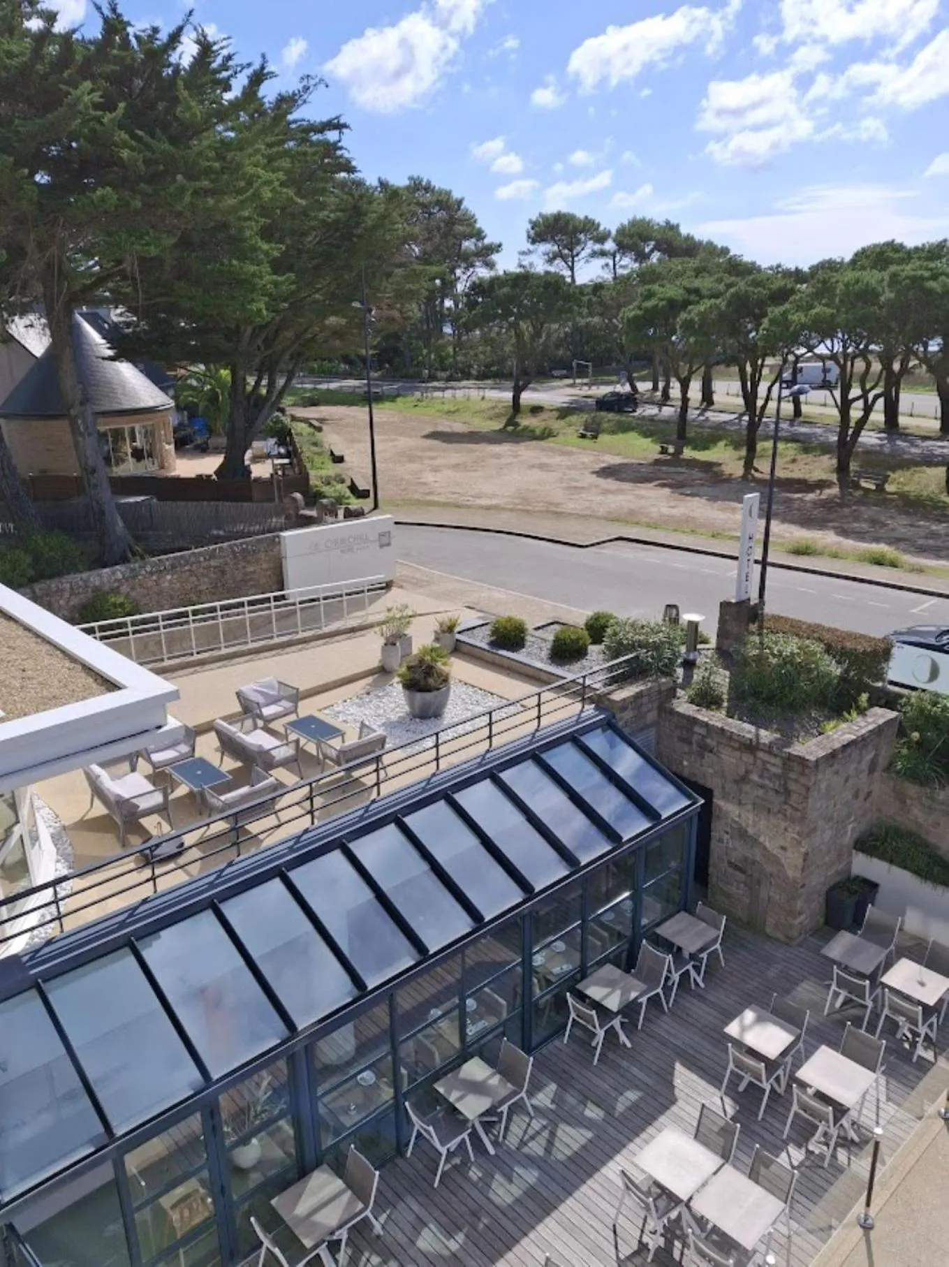 View (from property/room) in Le Churchill Hôtel & Spa