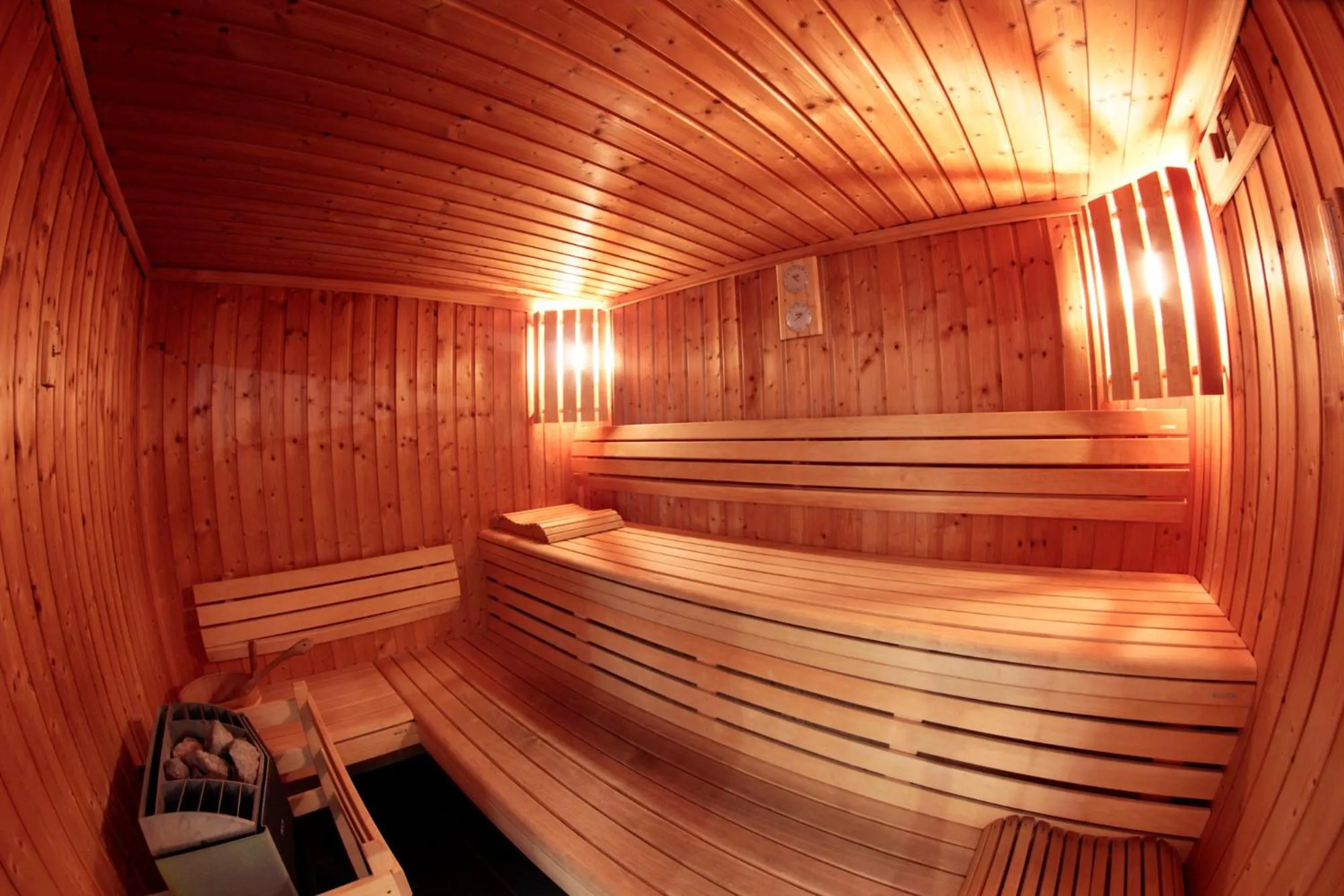 Sauna in Le Churchill Hôtel & Spa