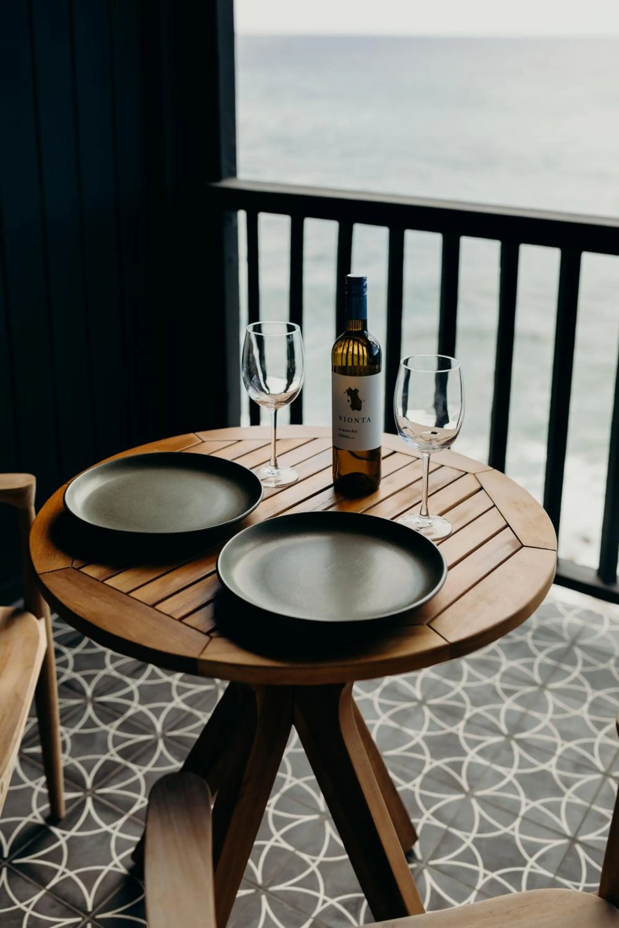 Patio in The Waves at Cane Bay