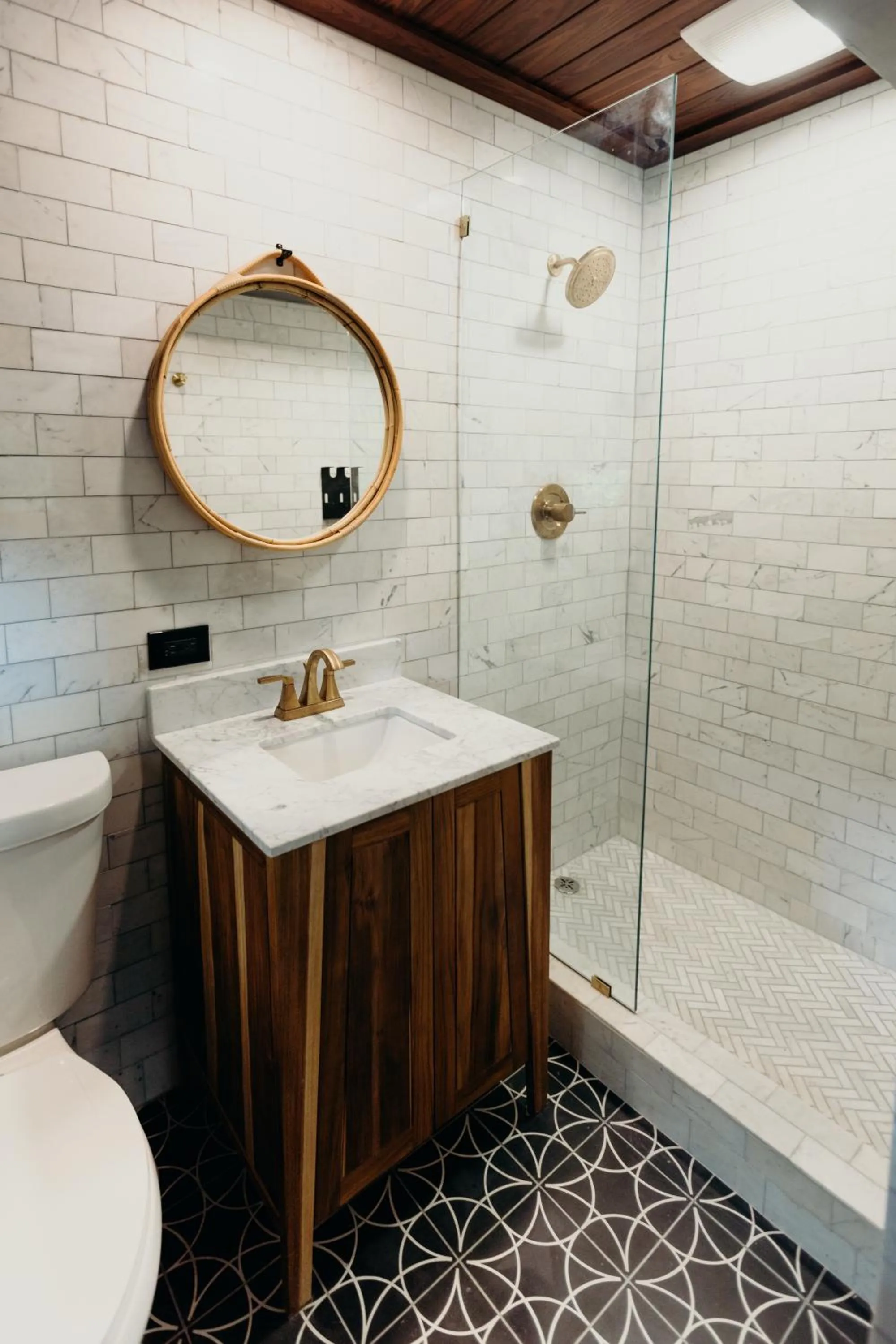 Bathroom in The Waves at Cane Bay