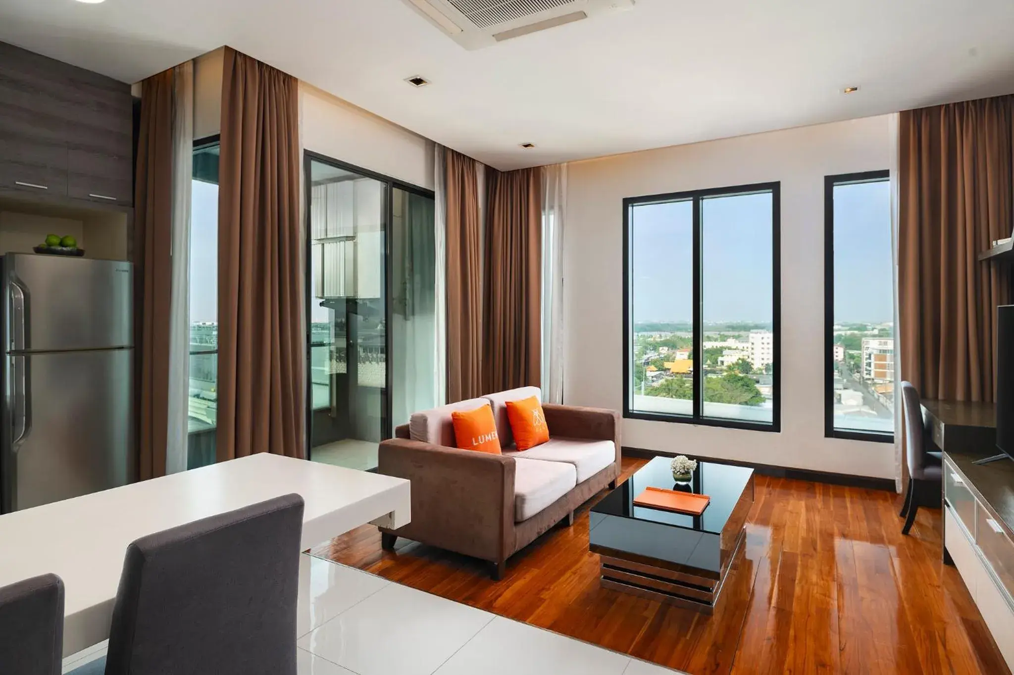 Living room in Lumen Bangkok Srinakarin Living room in Lumen Bangkok Srinakarin