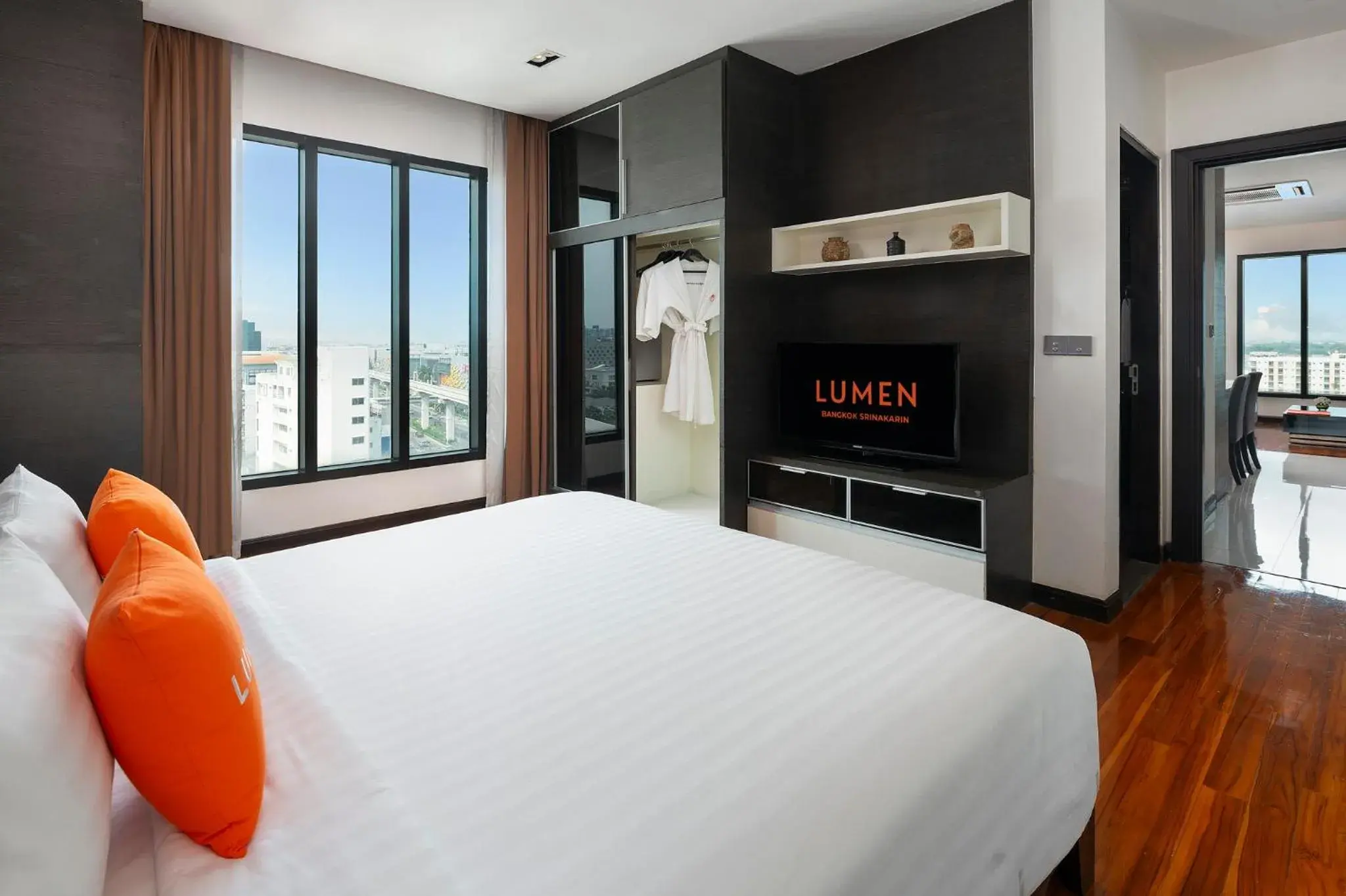 Bed in Lumen Bangkok Srinakarin Bed in Lumen Bangkok Srinakarin