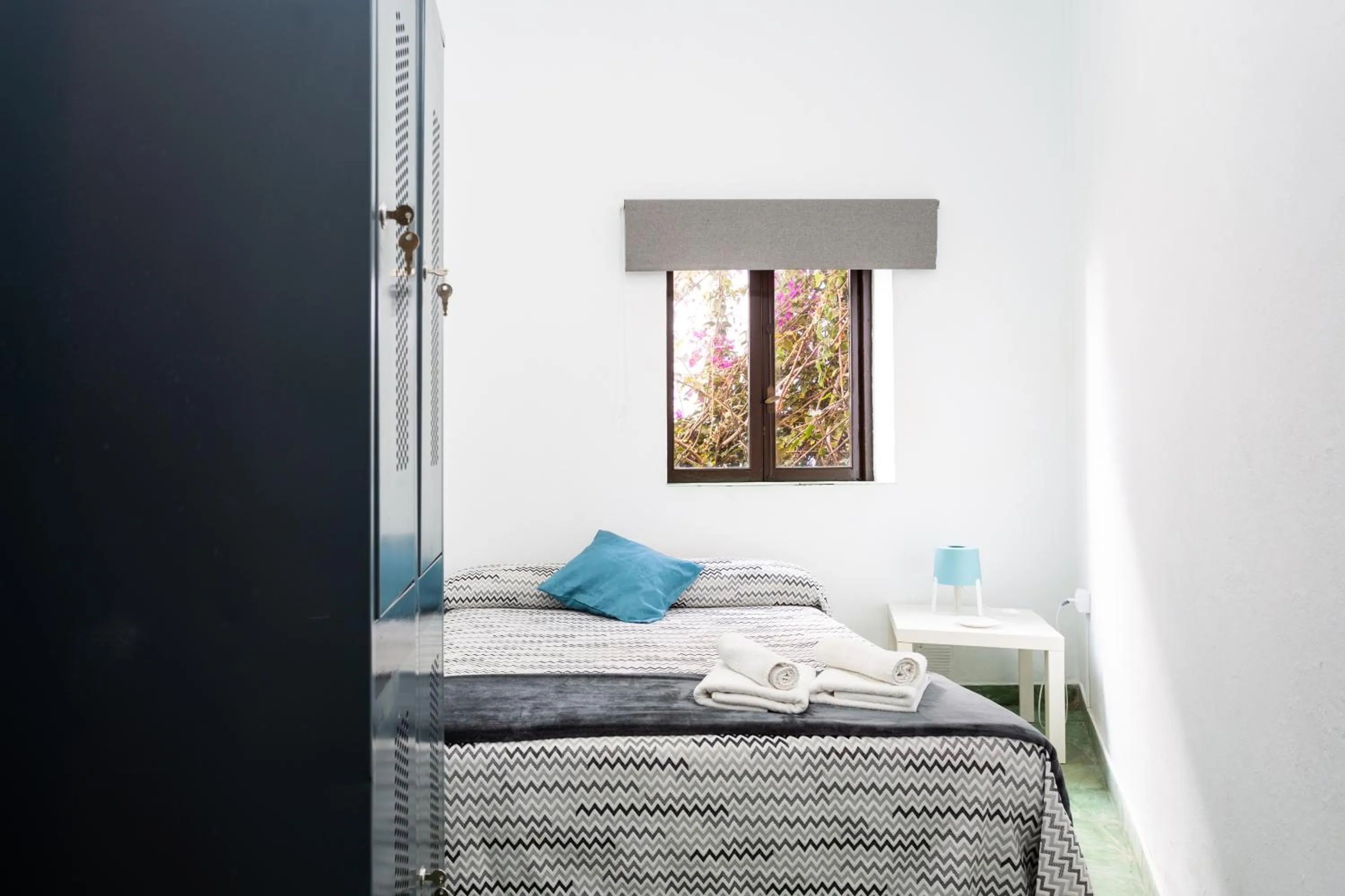 Bed in El Hostal del Cubo