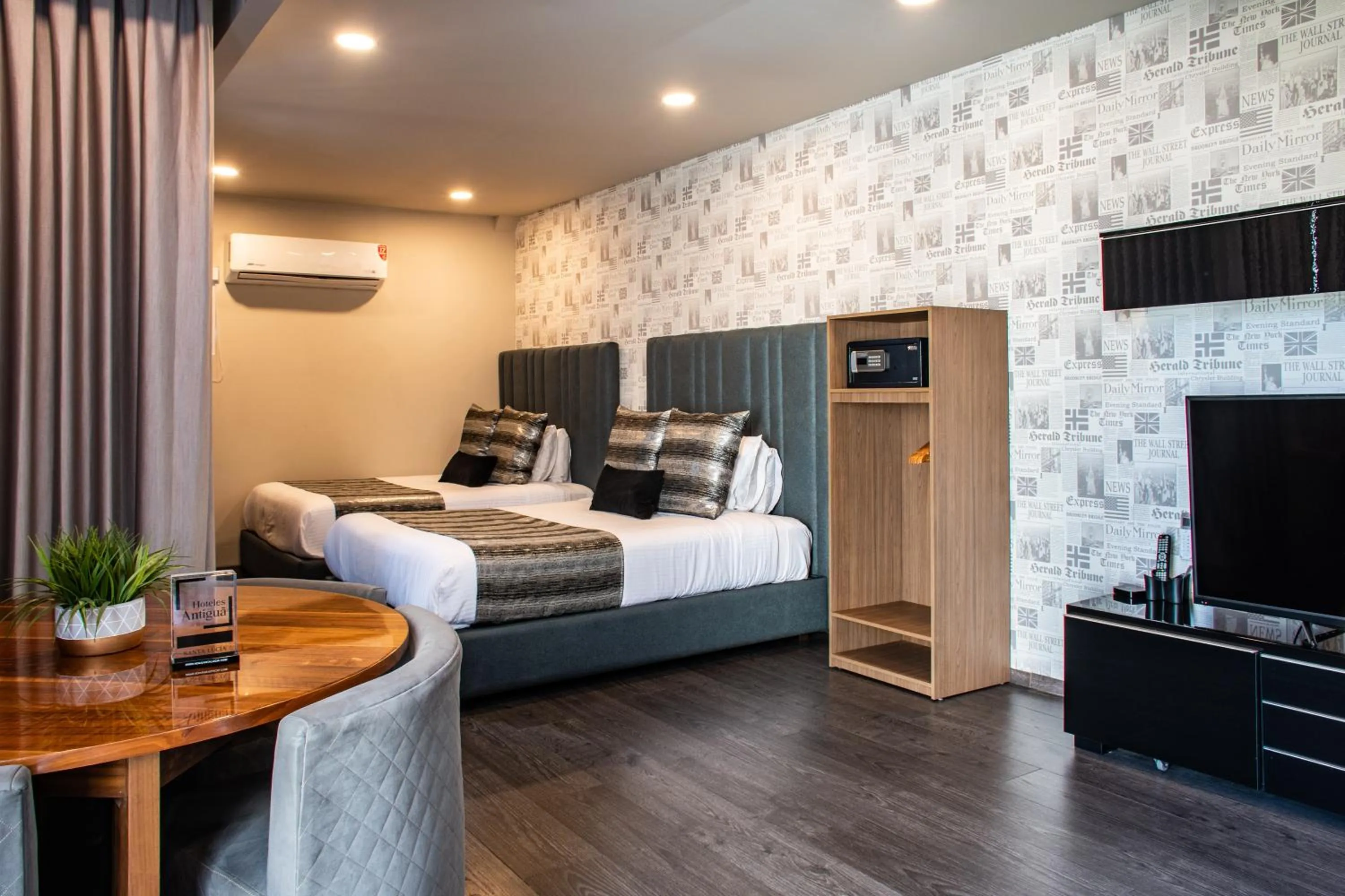 Bed in Hoteles ANTIGUA - SANTA LUCIA MTY