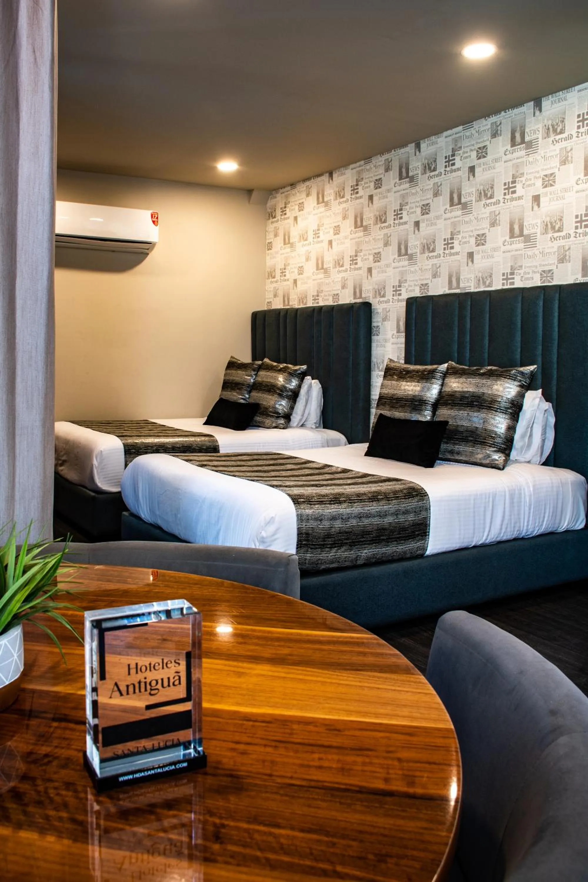 Bed in Hoteles ANTIGUA - SANTA LUCIA MTY