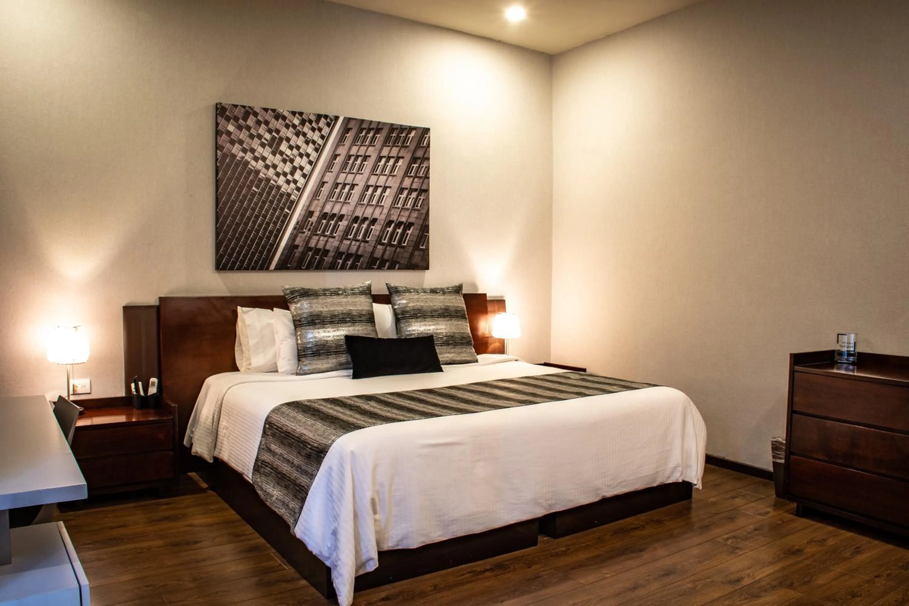 Bed in Hoteles ANTIGUA - SANTA LUCIA MTY