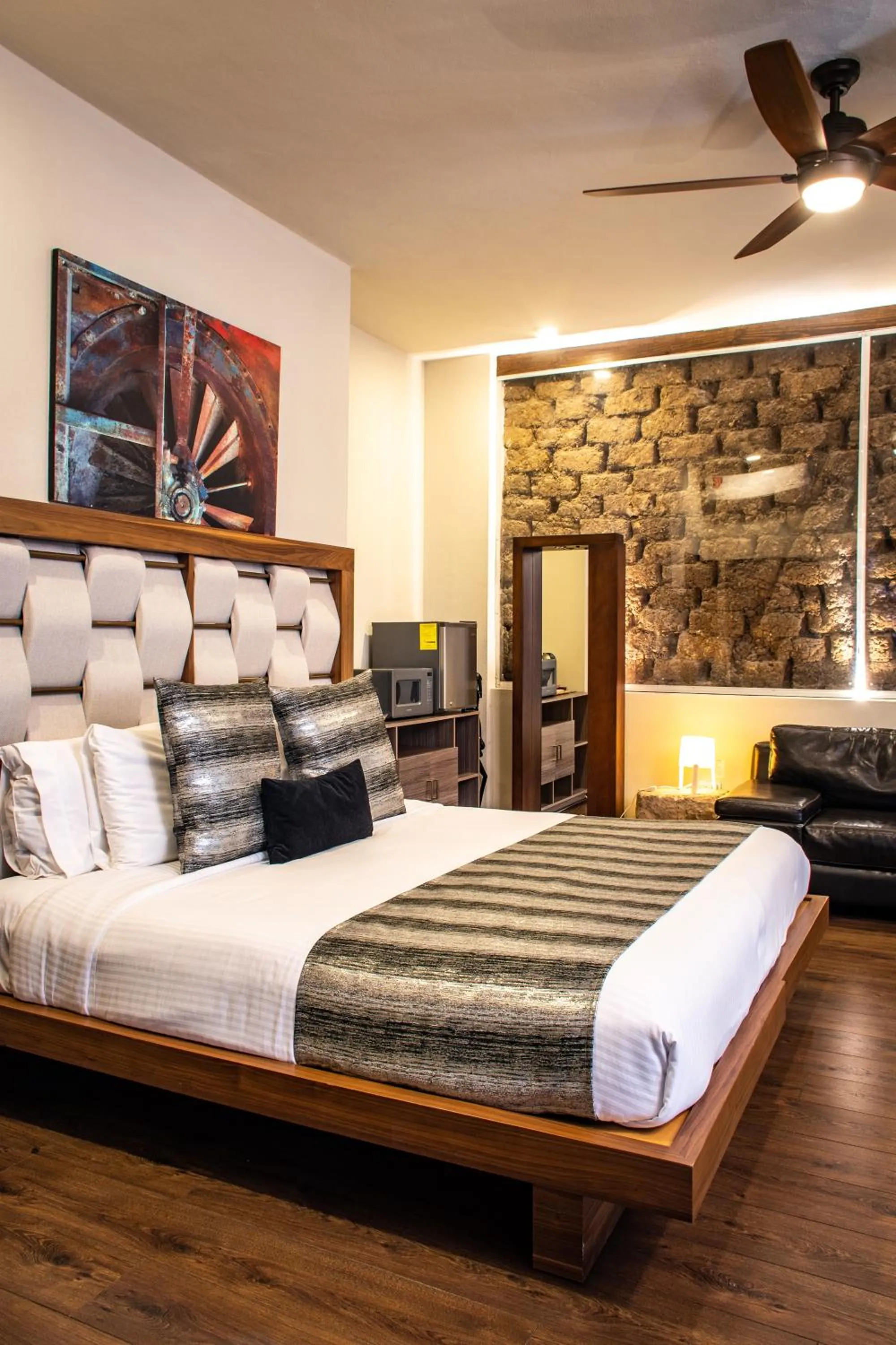 Bed in Hoteles ANTIGUA - SANTA LUCIA MTY