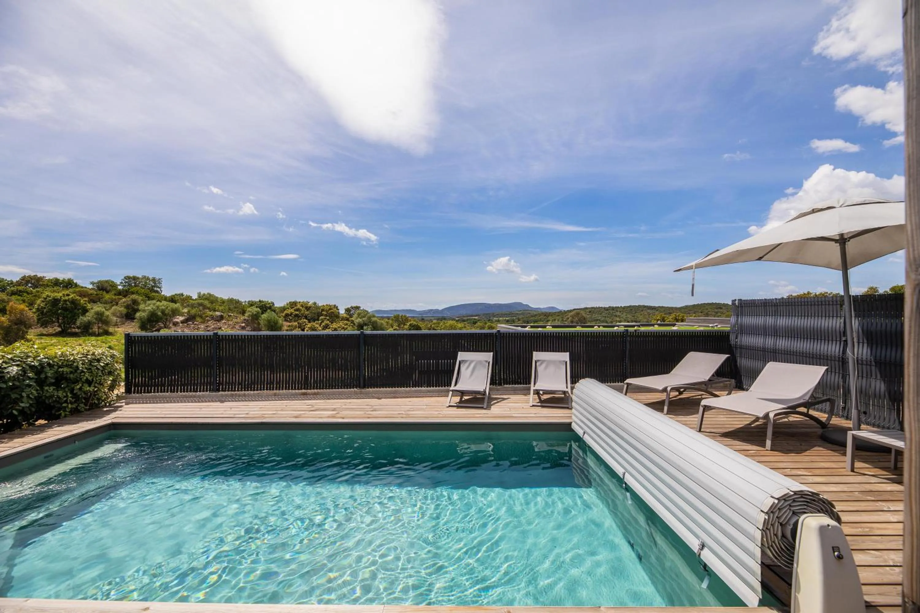 Patio in Résidence Pierre & Vacances Premium Les Terrasses d'Arsella