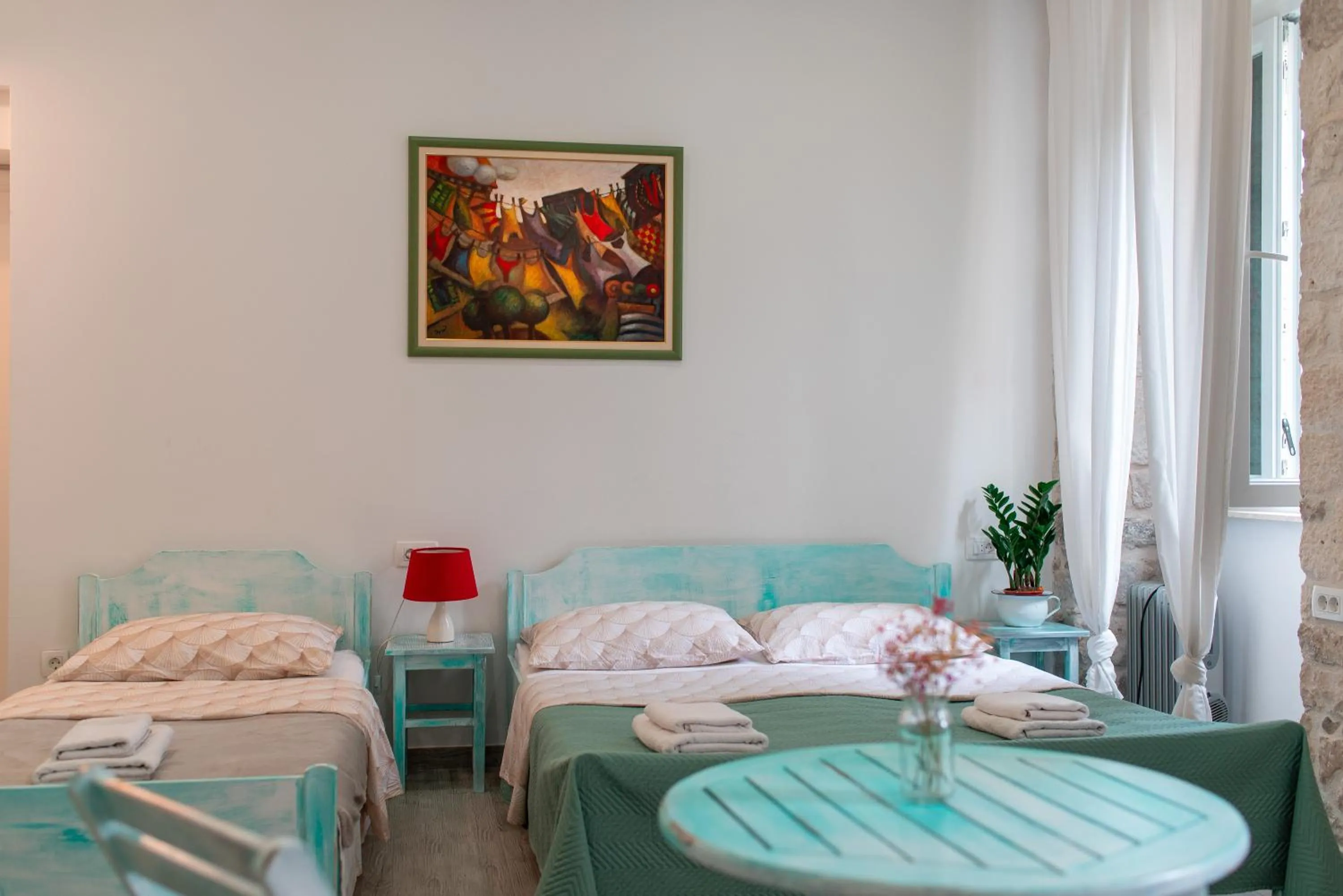 Bed in Rooms and Apartments Djanovic