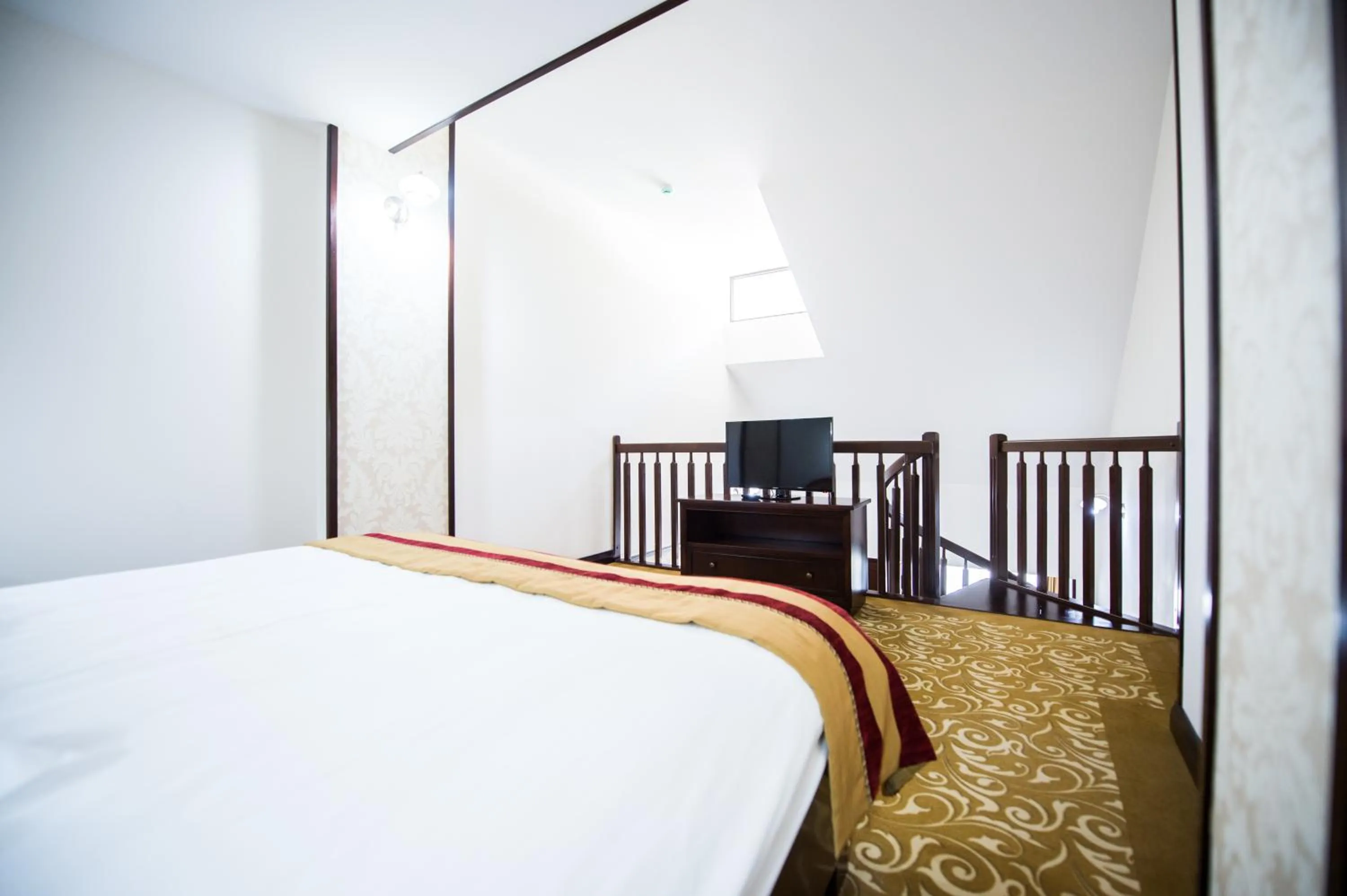 Bed in Hotel Silva Busteni