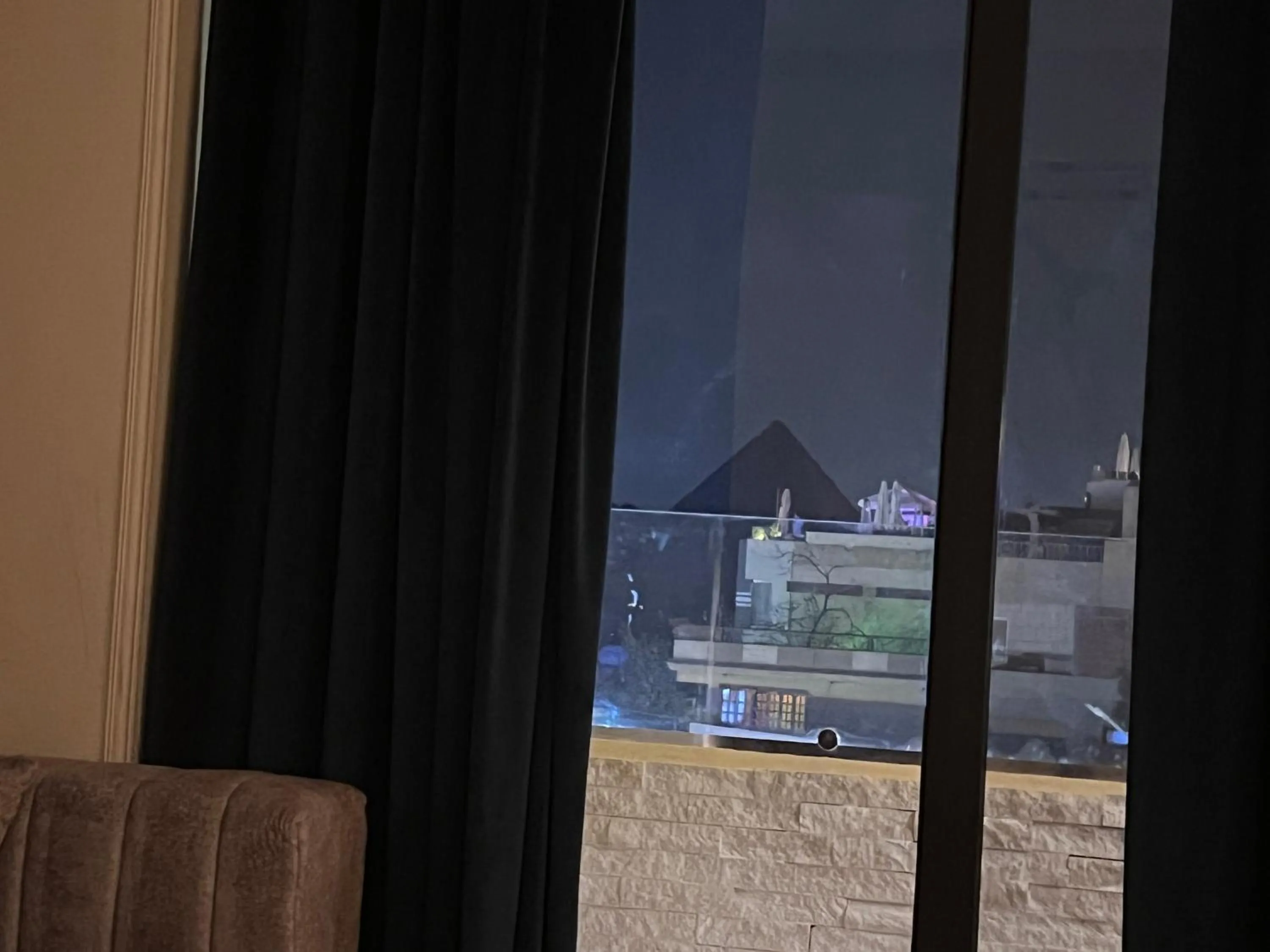 Balcony/Terrace in Pyramids Top Inn