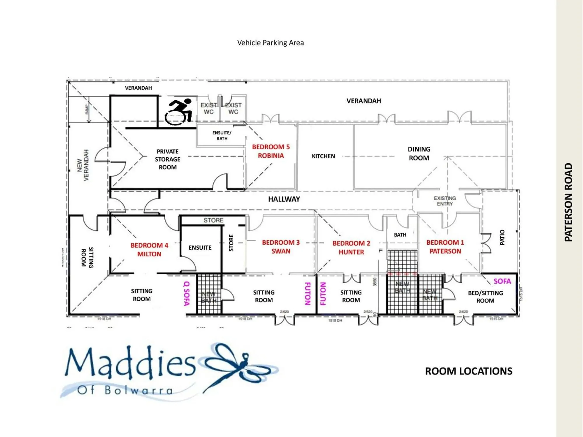 Floor plan in Maddies of Bolwarra