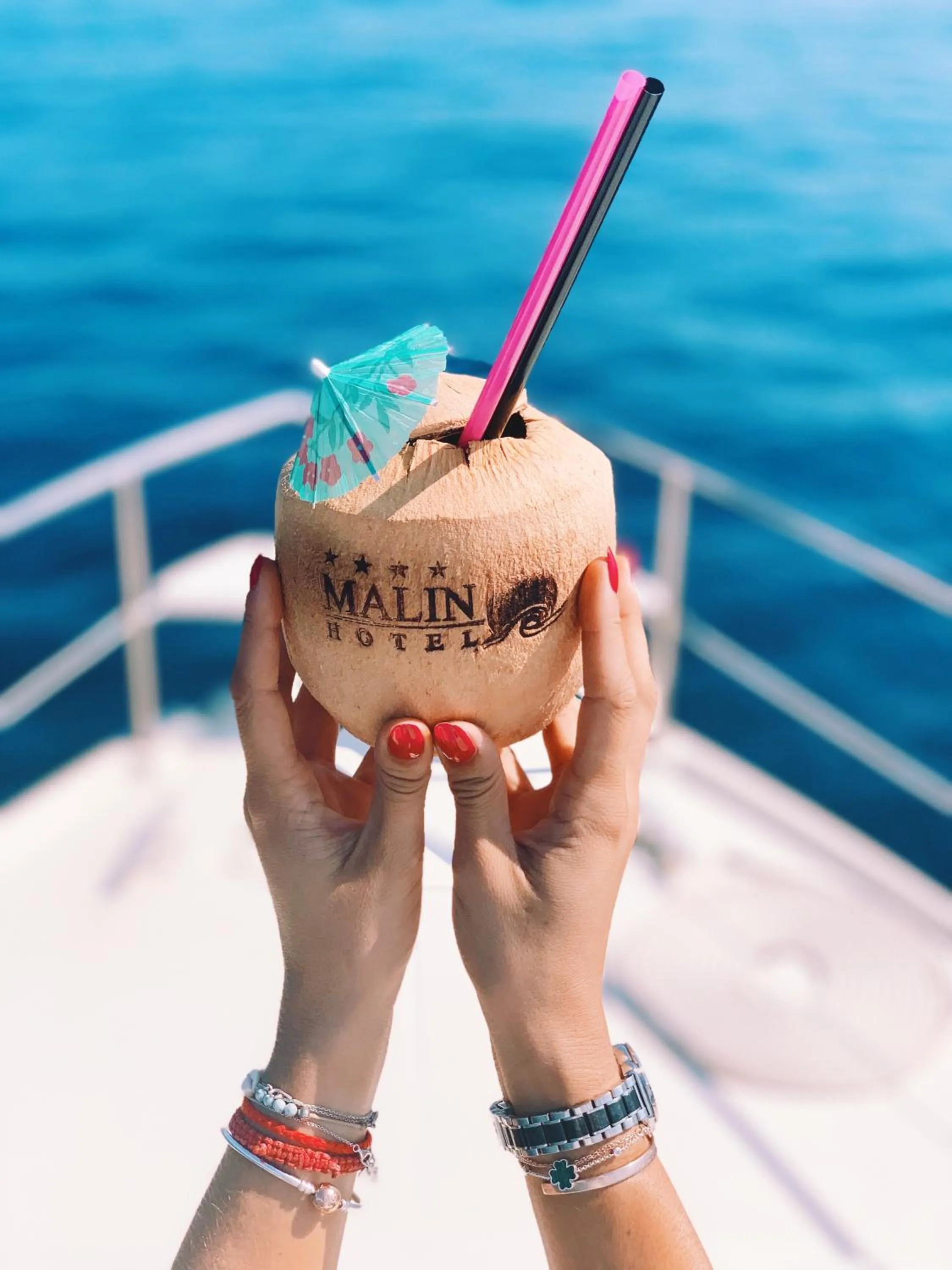 Beach in Hotel Malin