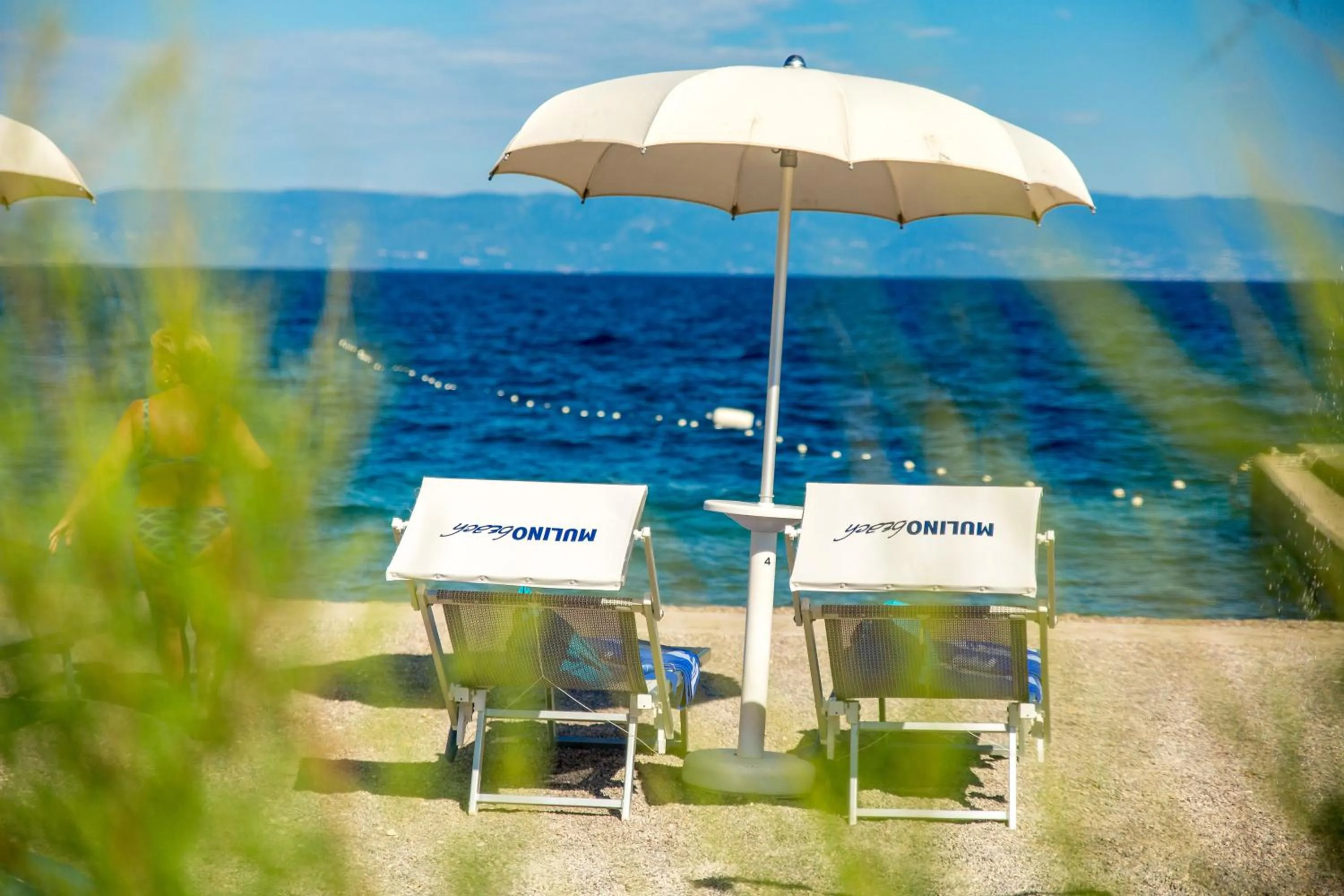 Beach in Hotel Malin