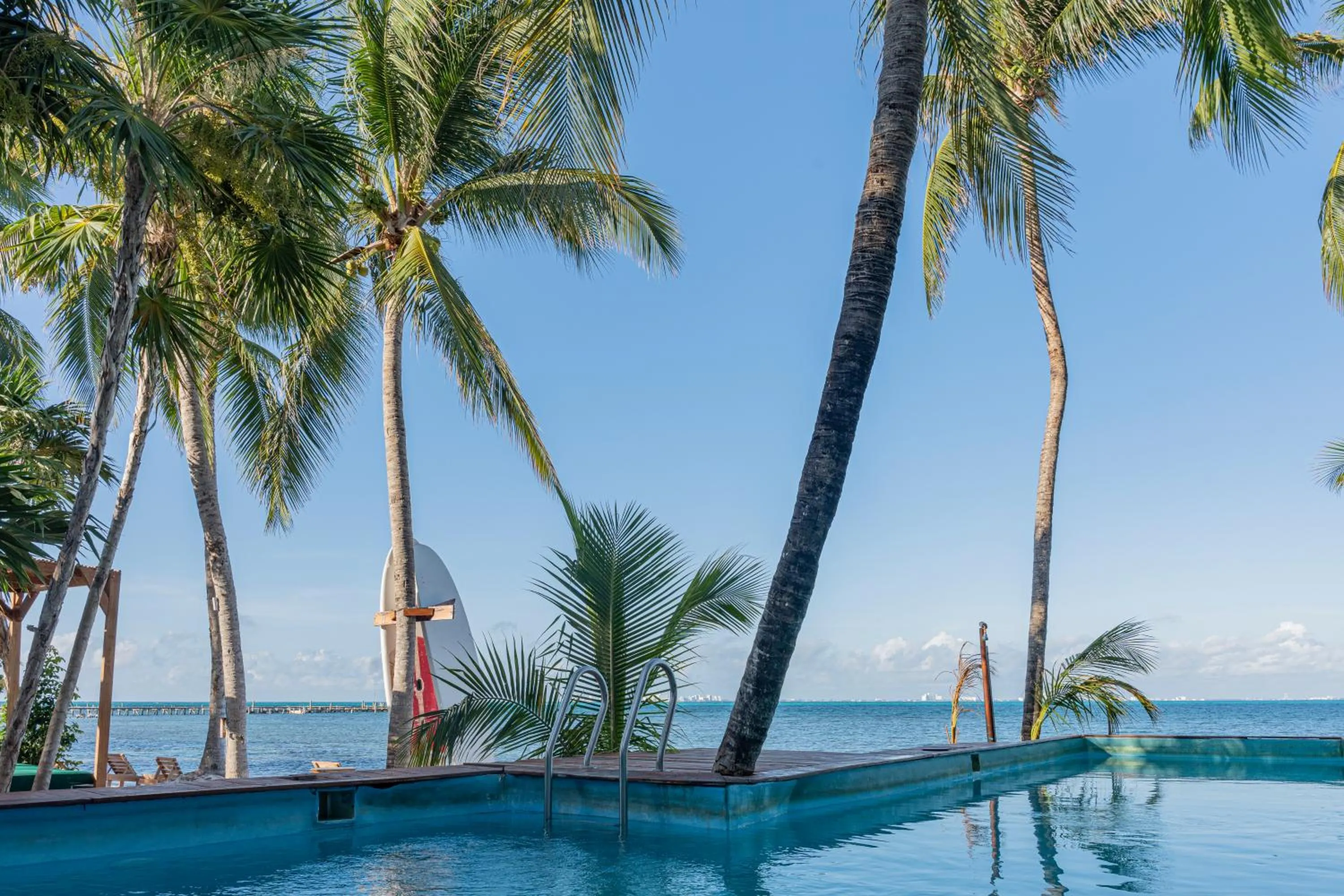 Sea view in Mayan Monkey Isla Mujeres - Social Hotel