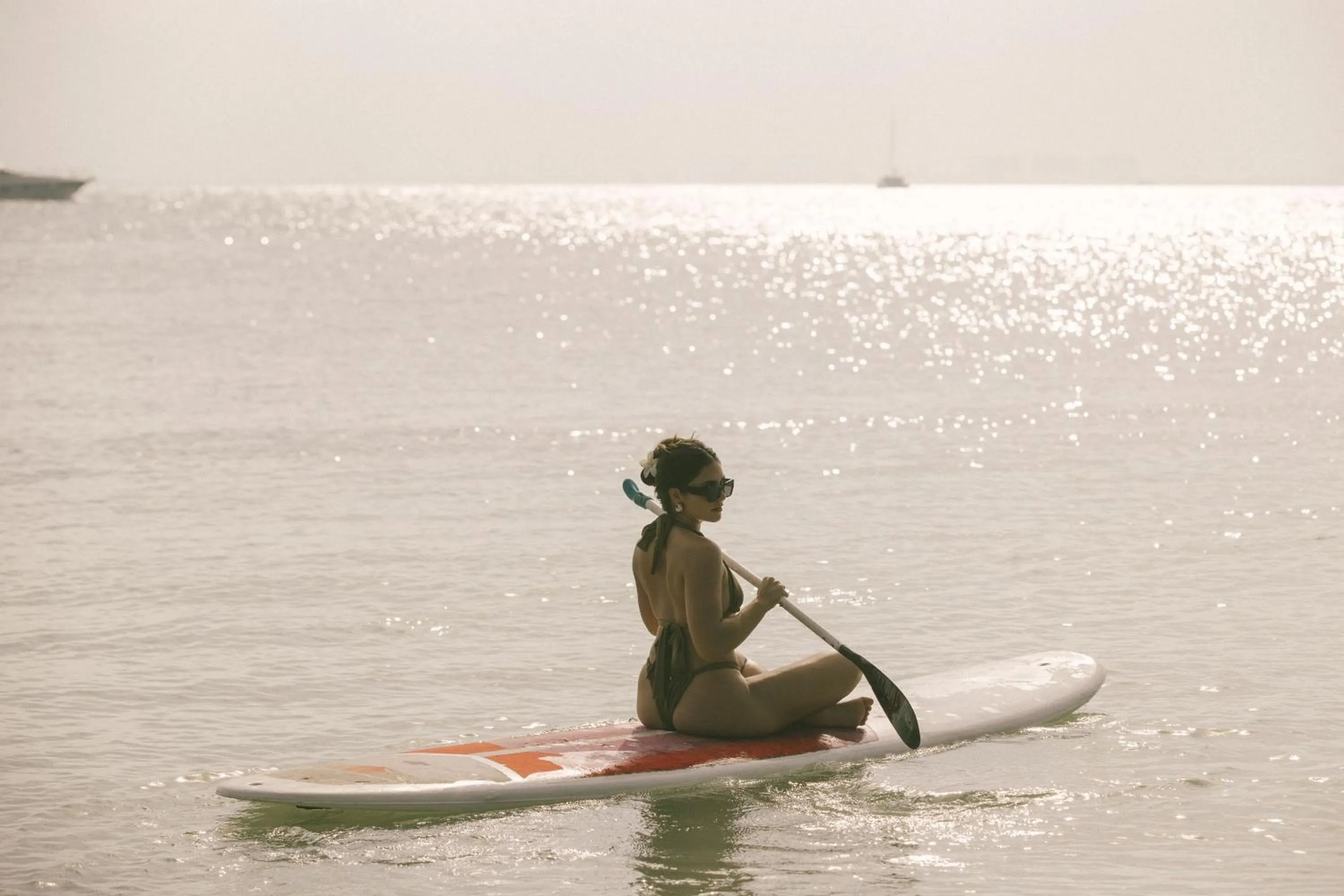 Beach in Mayan Monkey Isla Mujeres - Social Hotel