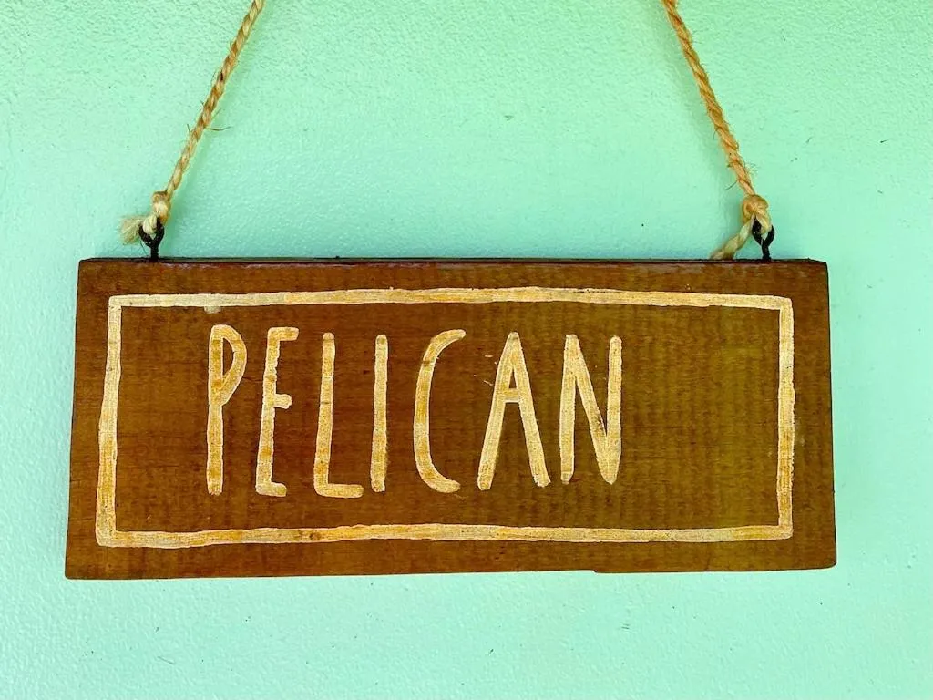 Logo/Certificate/Sign in Bird Island Bungalows