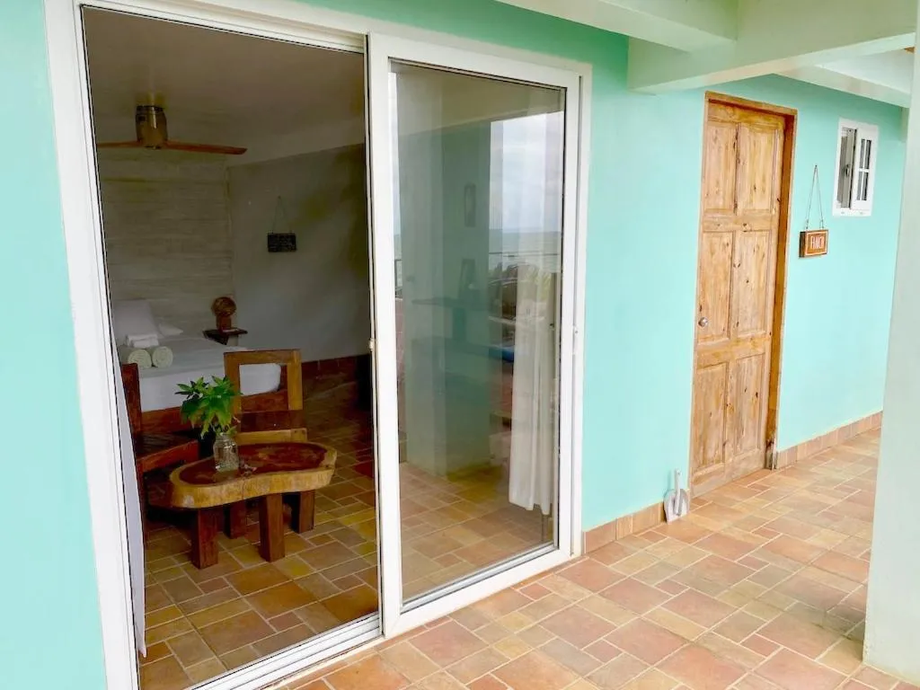 Patio in Bird Island Bungalows