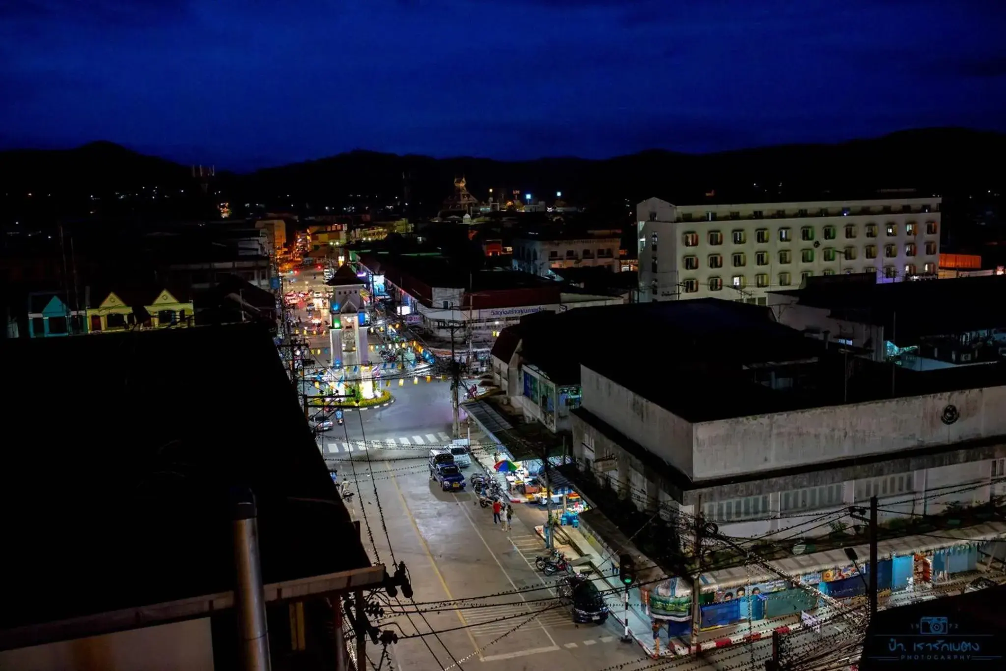 Bird's eye view in Betong Hello Hotel Bird's eye view in Betong Hello Hotel