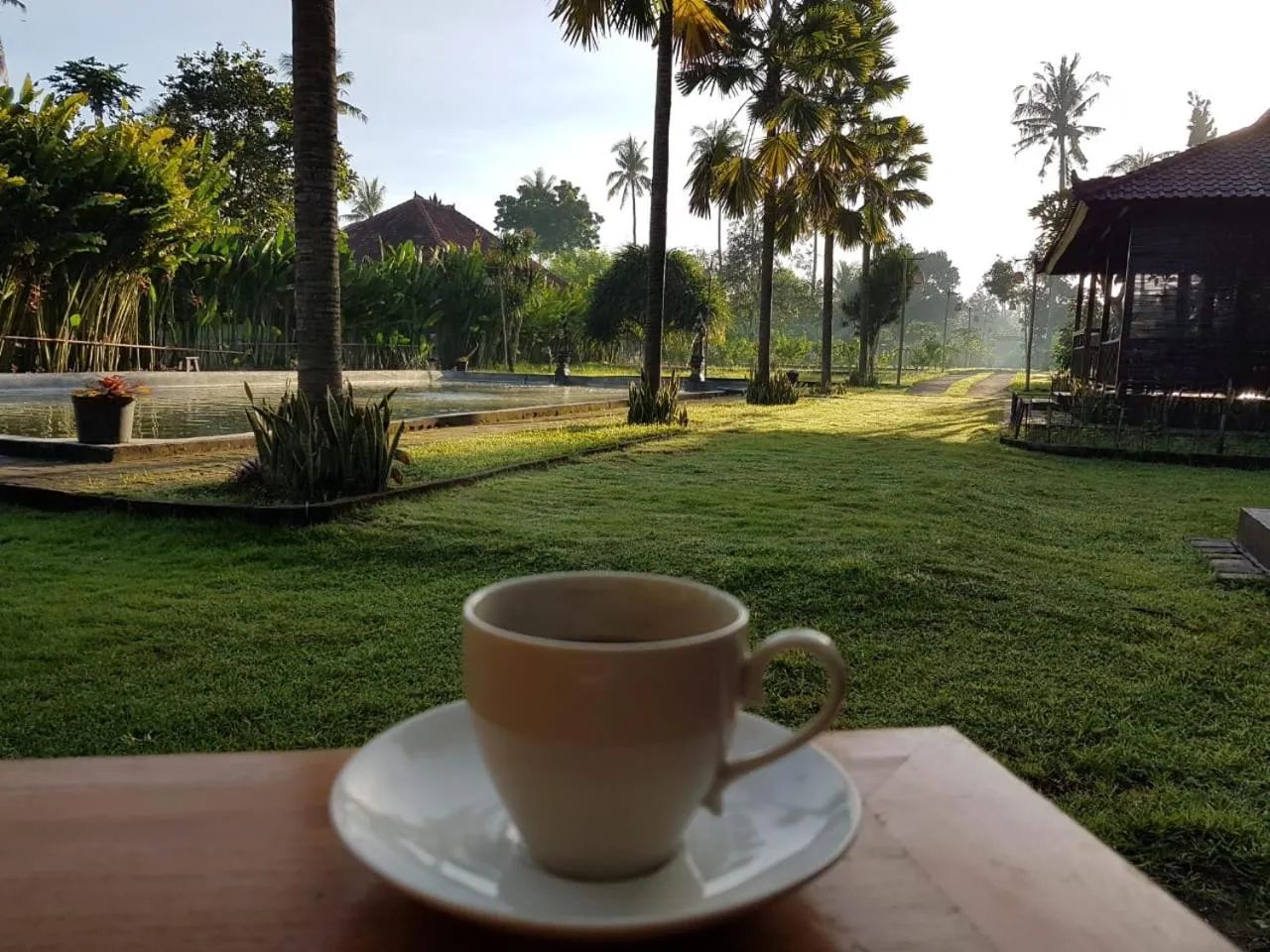 Breakfast in Buana Ecofarm Ecolodge