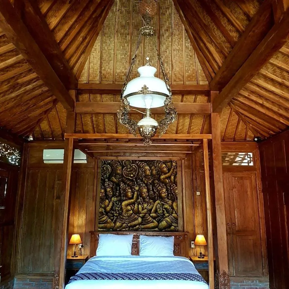 Bed in Buana Ecofarm Ecolodge