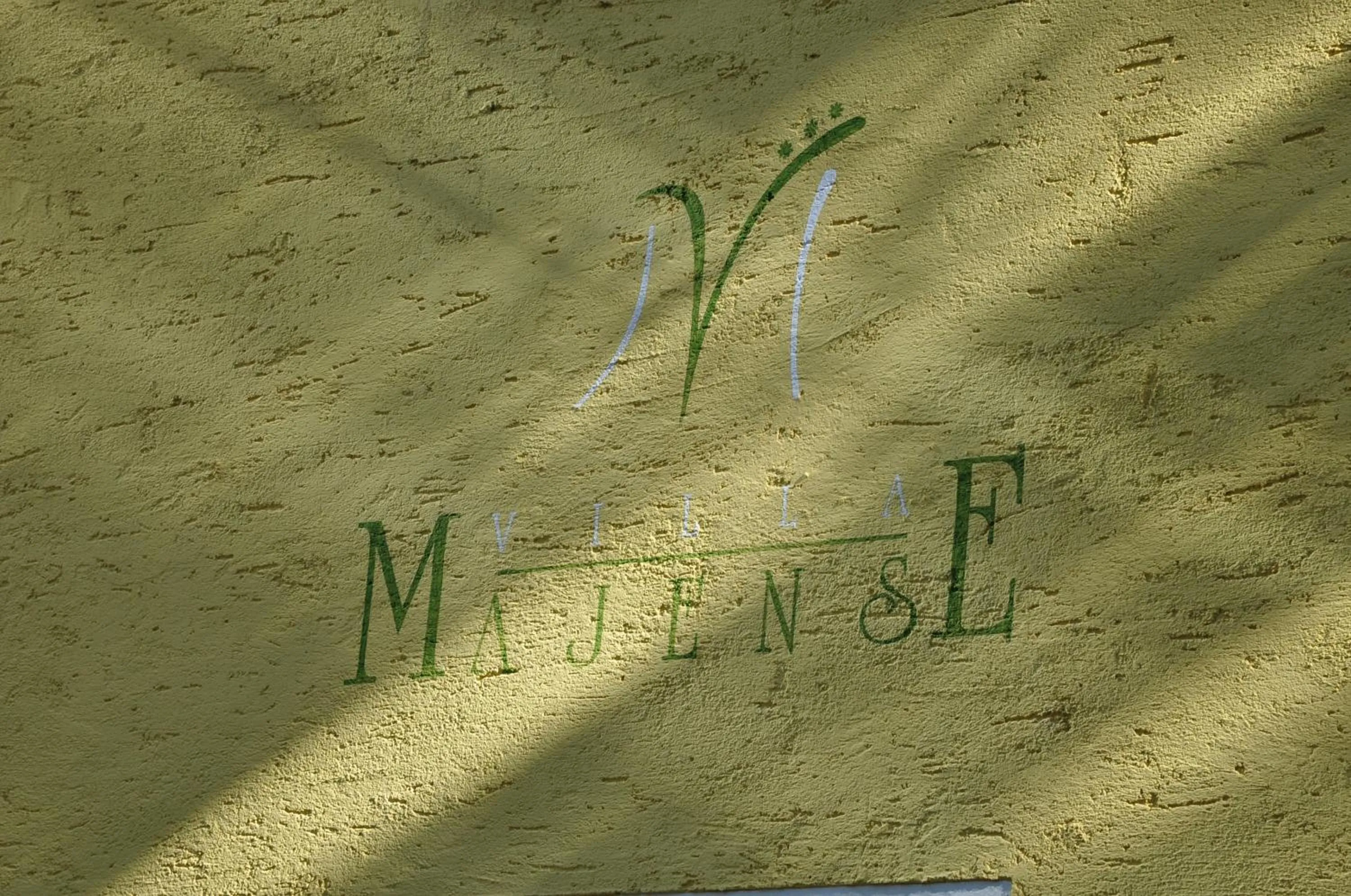 Bird's eye view in Apartments Villa Majense