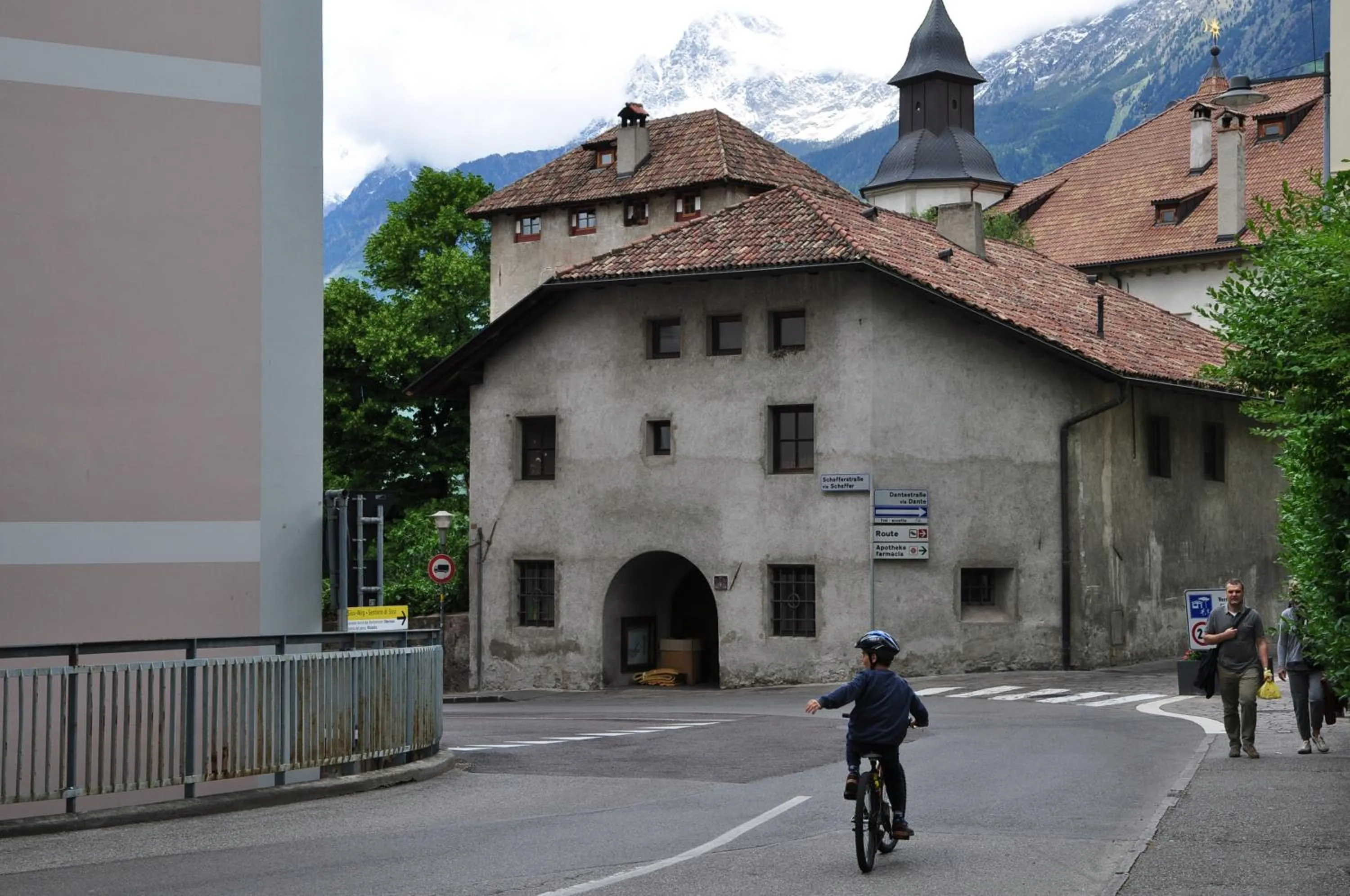 City view in Apartments Villa Majense