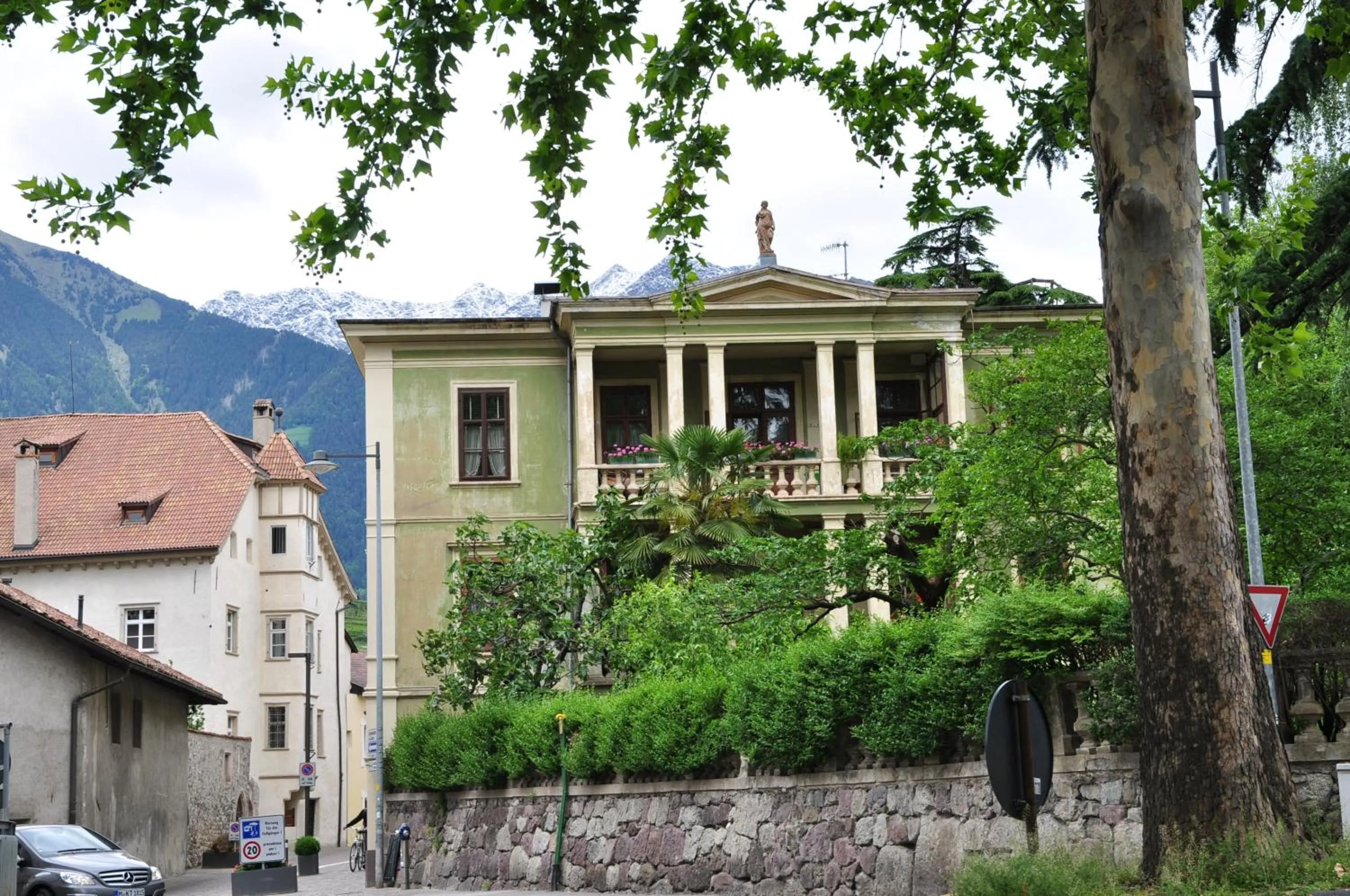 Mountain view in Apartments Villa Majense